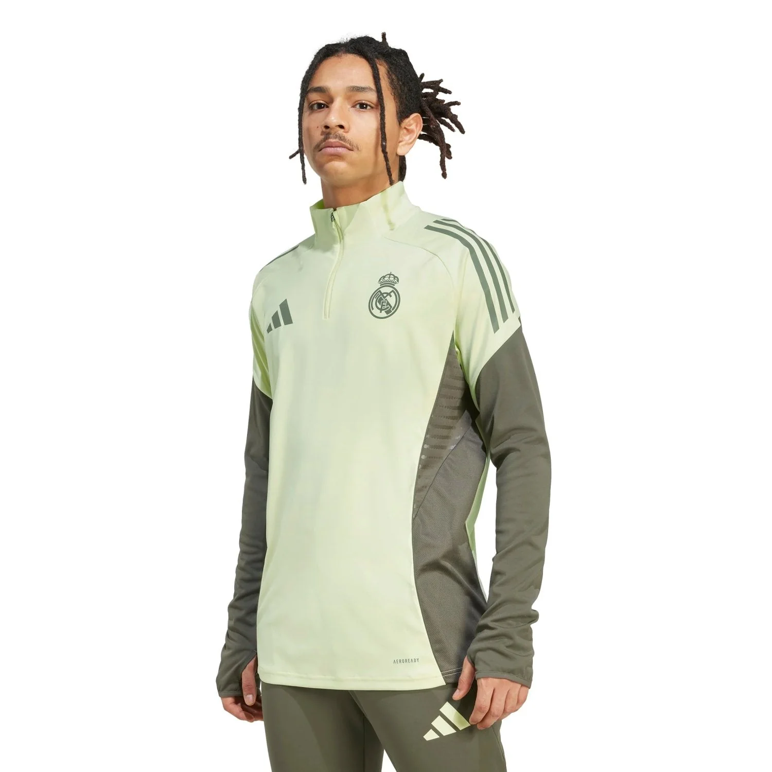 Sudadera Hombre adidas Entrenamiento 25/26 Verde Lima - Image 5