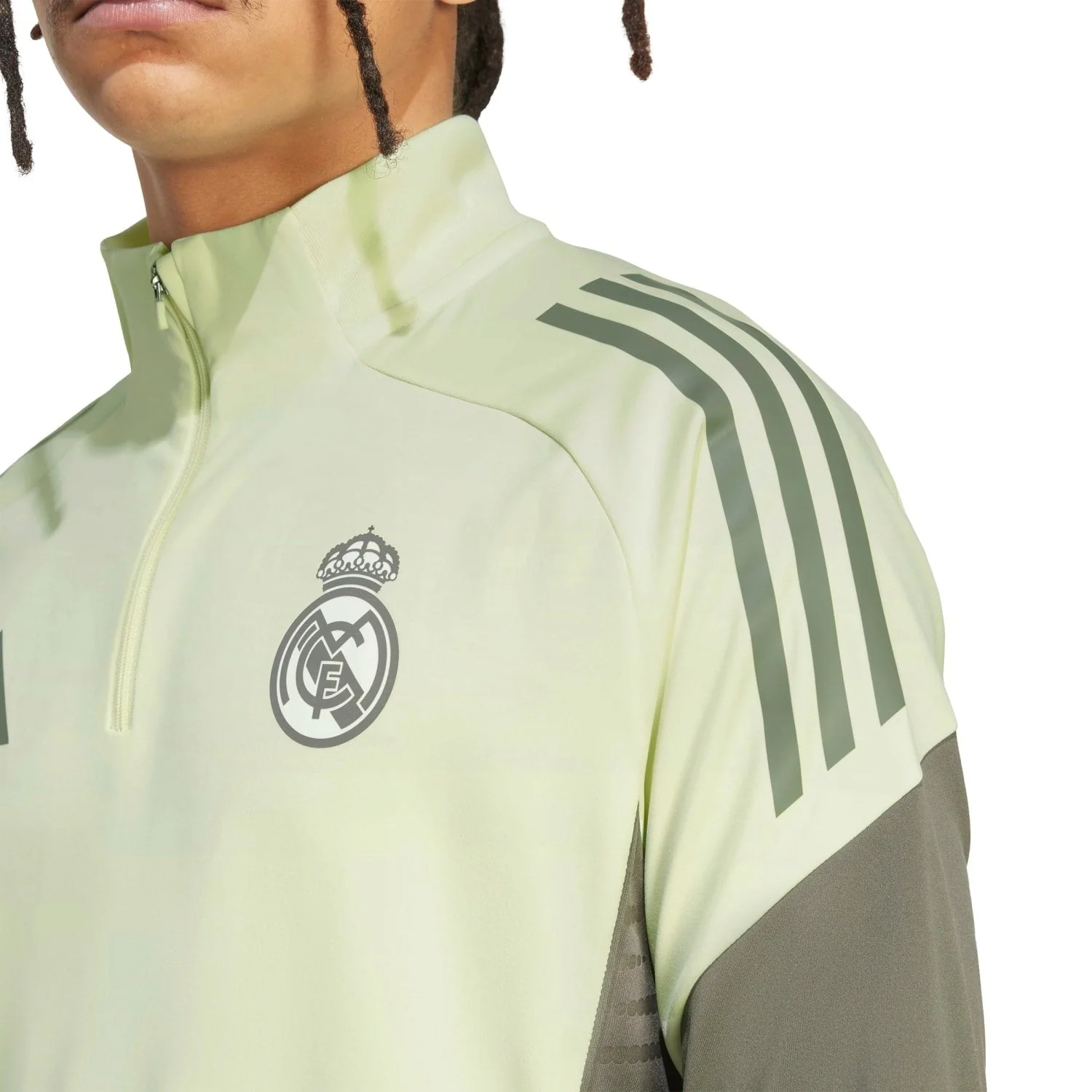 Sudadera Hombre adidas Entrenamiento 25/26 Verde Lima - Image 6