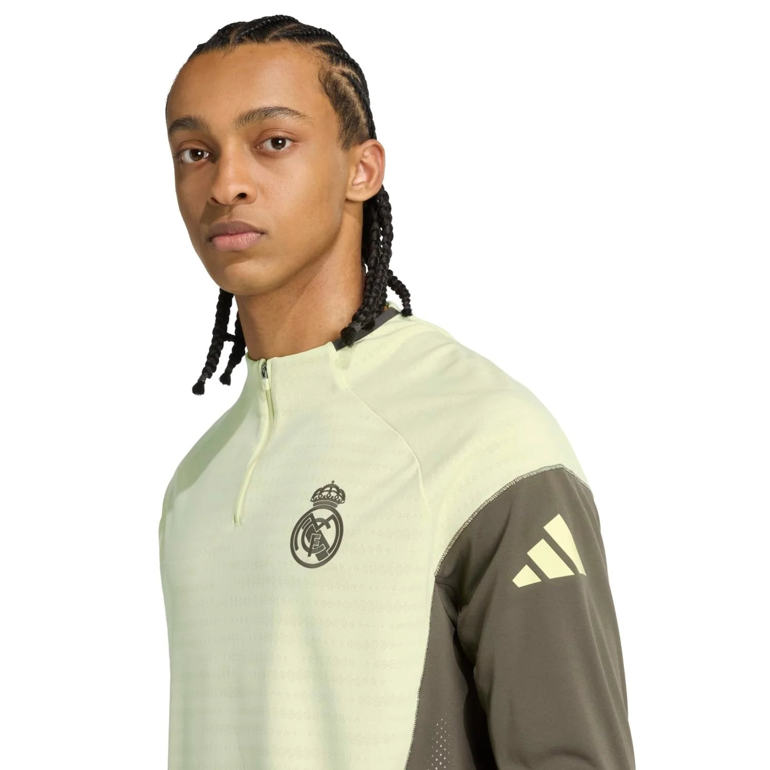 Sudadera Pro Hombre adidas Entrenamiento 25/26 Verde Lima - Image 5