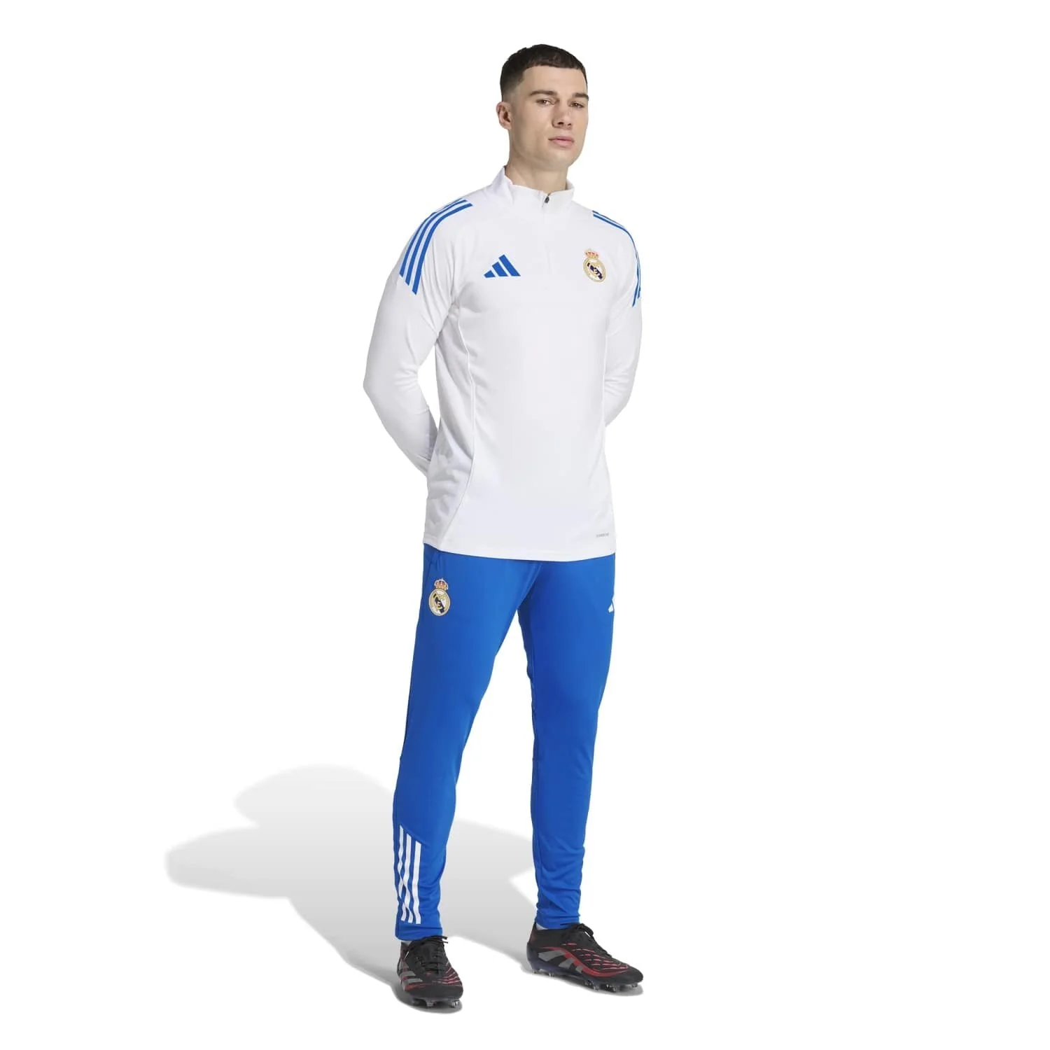 Sudadera Hombre adidas Entrenamiento UCL Blanca 25/26 - Image 6