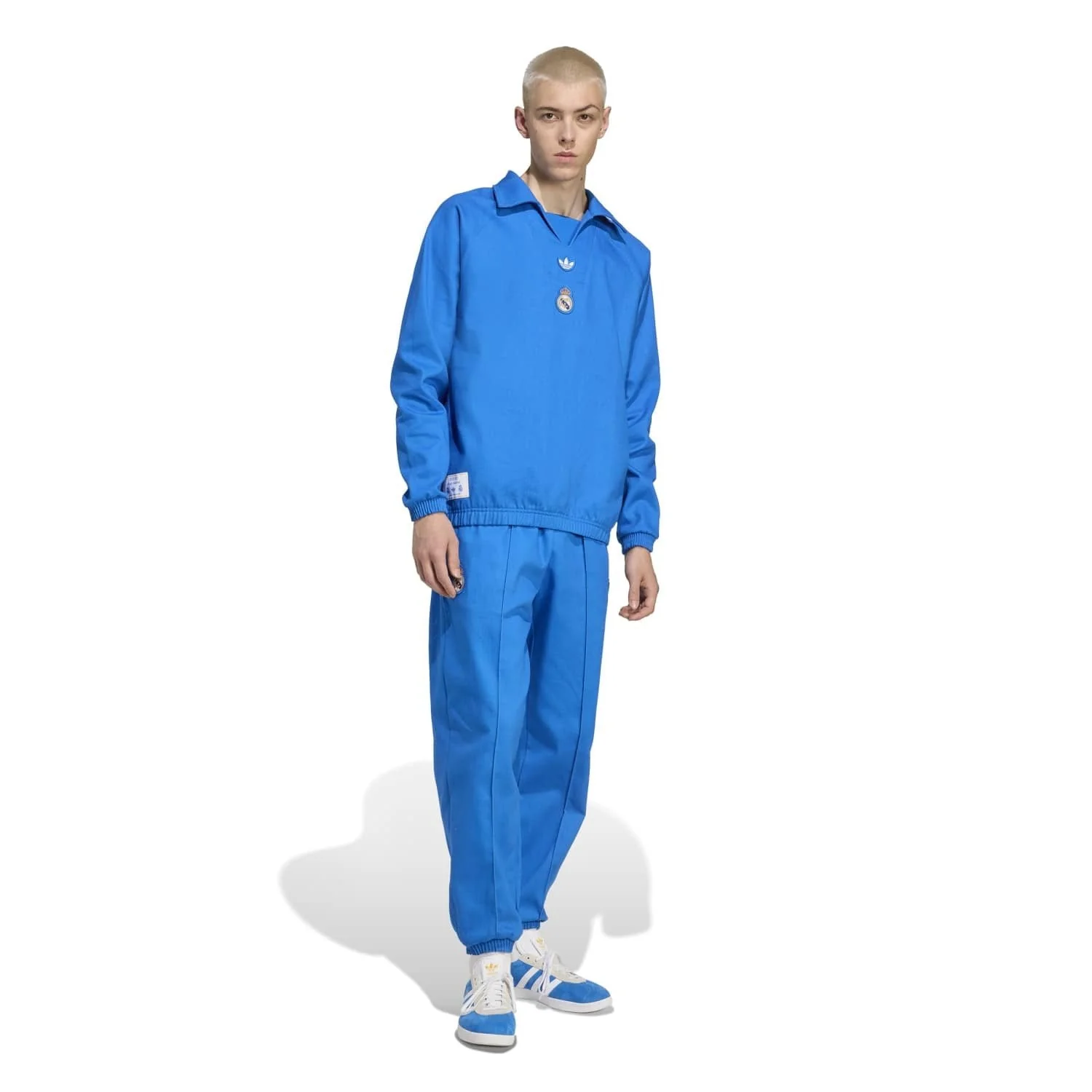 Polo Manga Larga Hombre adidas Originals Terrace Icons Azul 25/26 - Image 2