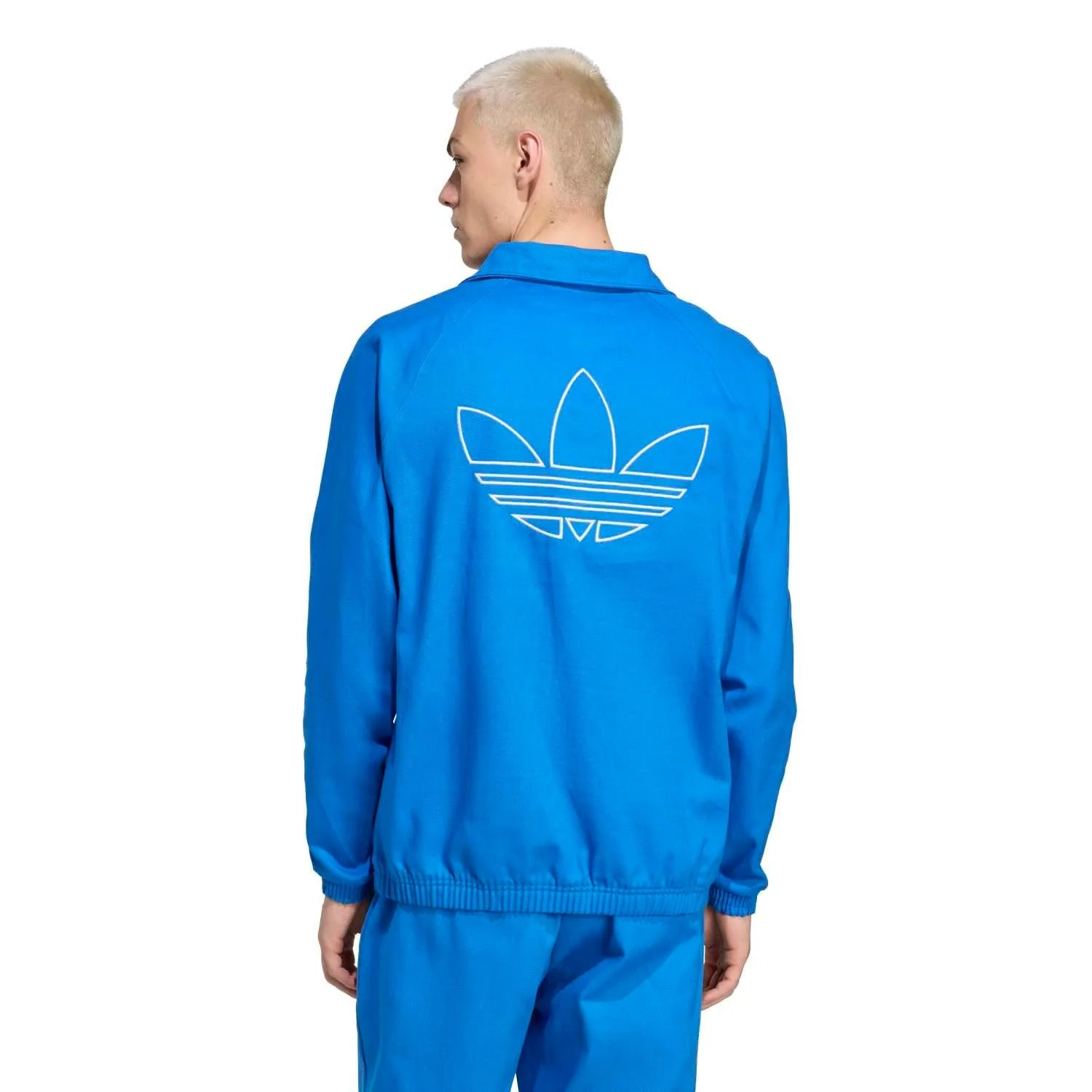 Polo Manga Larga Hombre adidas Originals Terrace Icons Azul 25/26 - Image 4