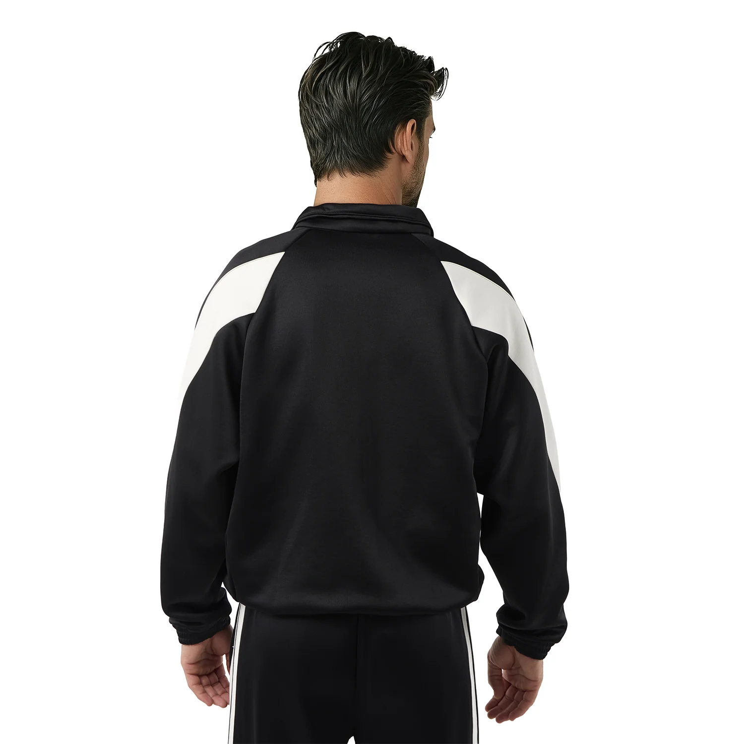 Chaqueta Chándal Hombre adidas Stadium Negra - Image 4