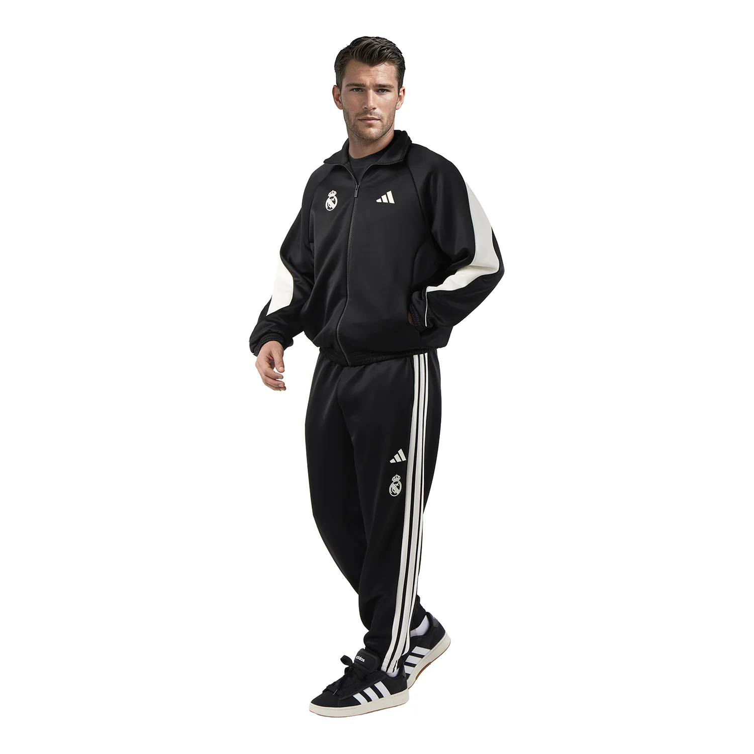 Chaqueta Chándal Hombre adidas Stadium Negra - Image 7