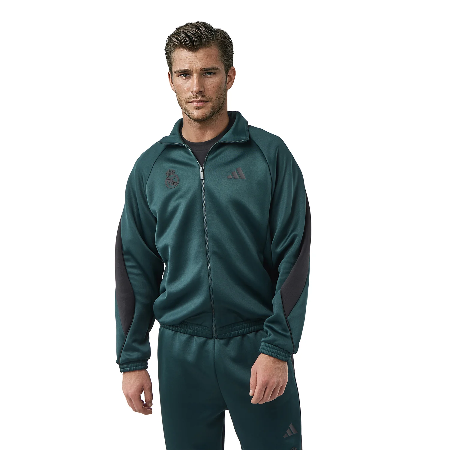 Chaqueta Chándal Hombre adidas Stadium Verde - Image 3