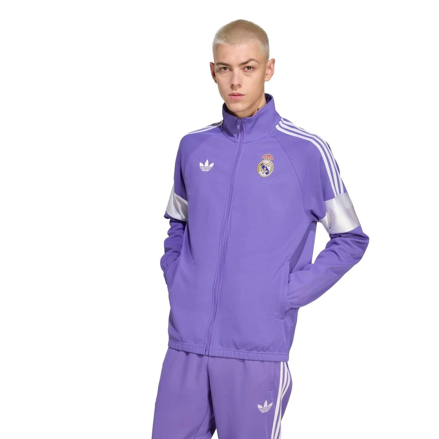 Chaqueta Chándal Hombre adidas Originals LFSTLR 25/26 Morada - Image 3