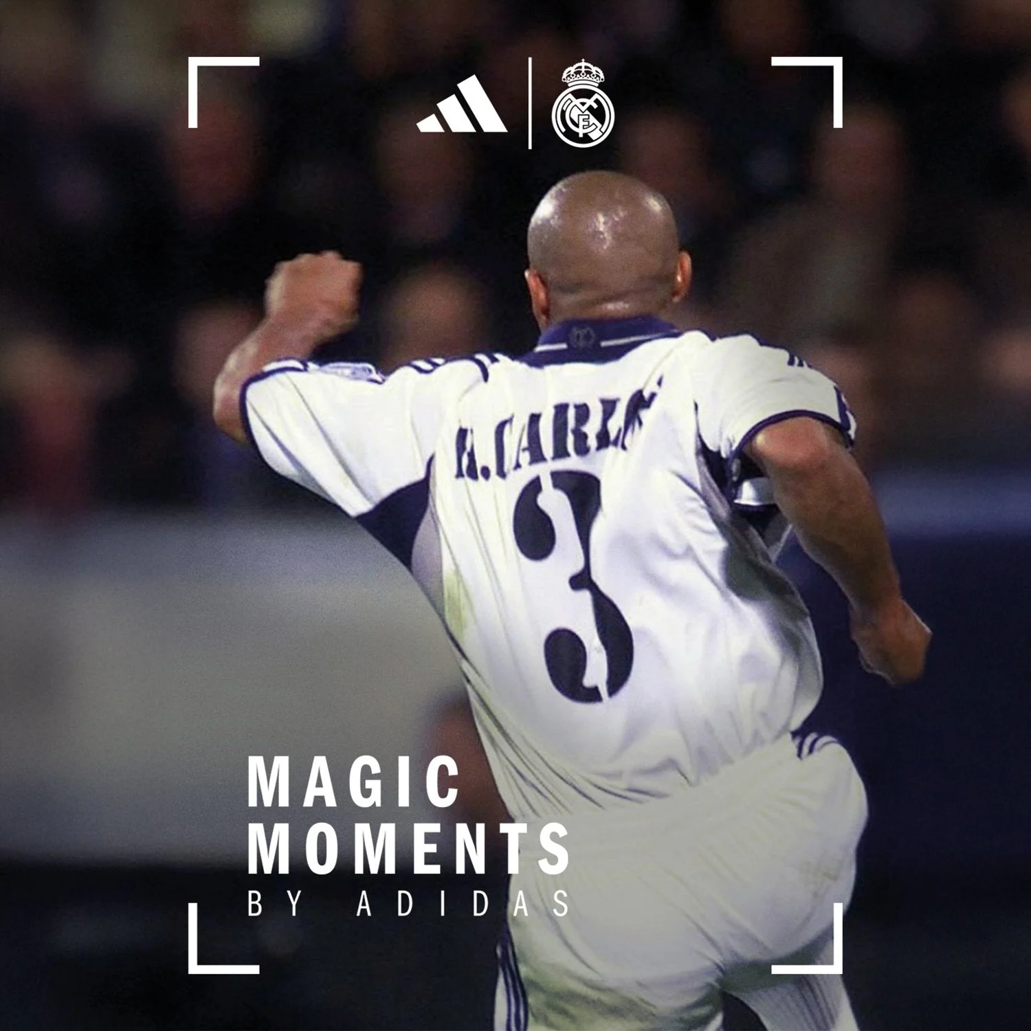Sudadera Hombre Roberto Carlos adidas Magic Moments Beige - Image 3