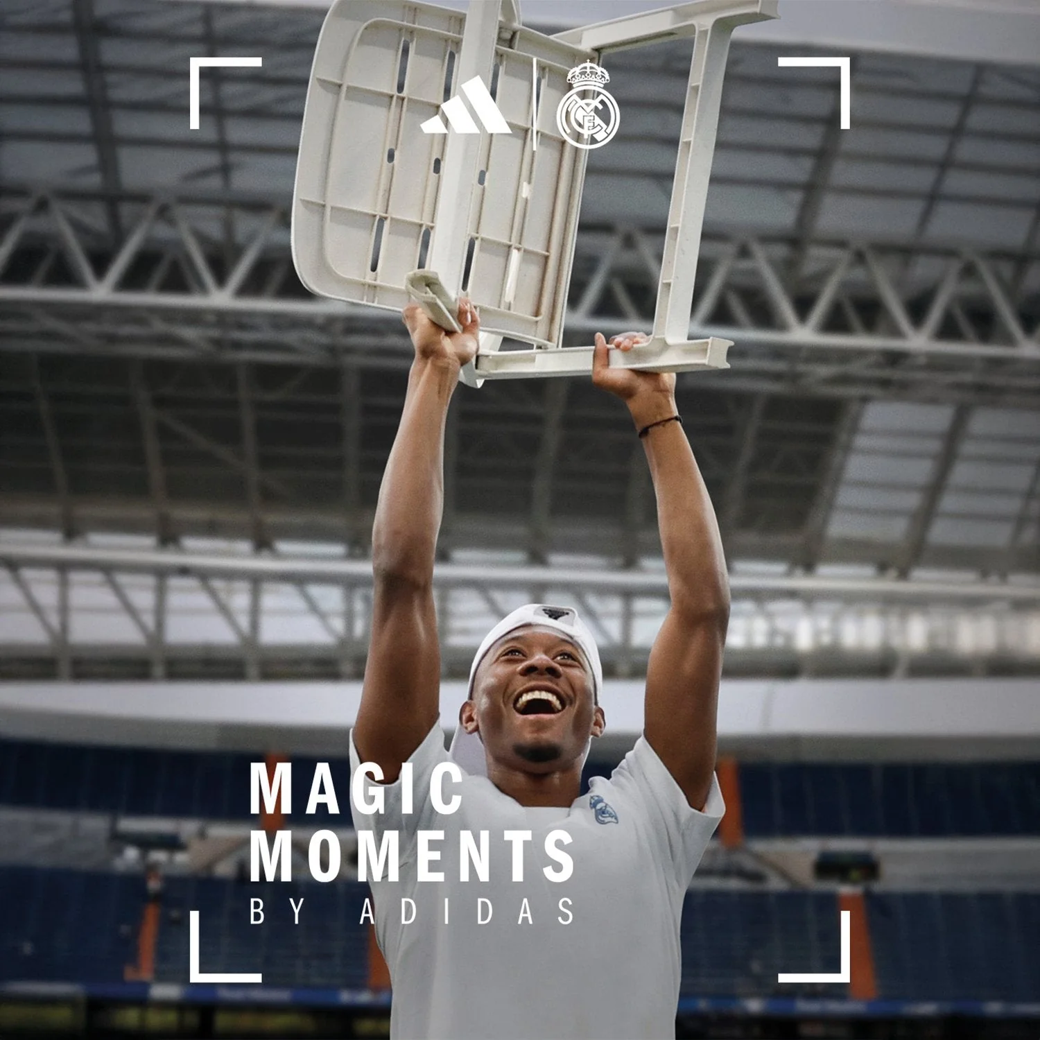 Sudadera Hombre Alaba adidas Magic Moments Beige - Image 3