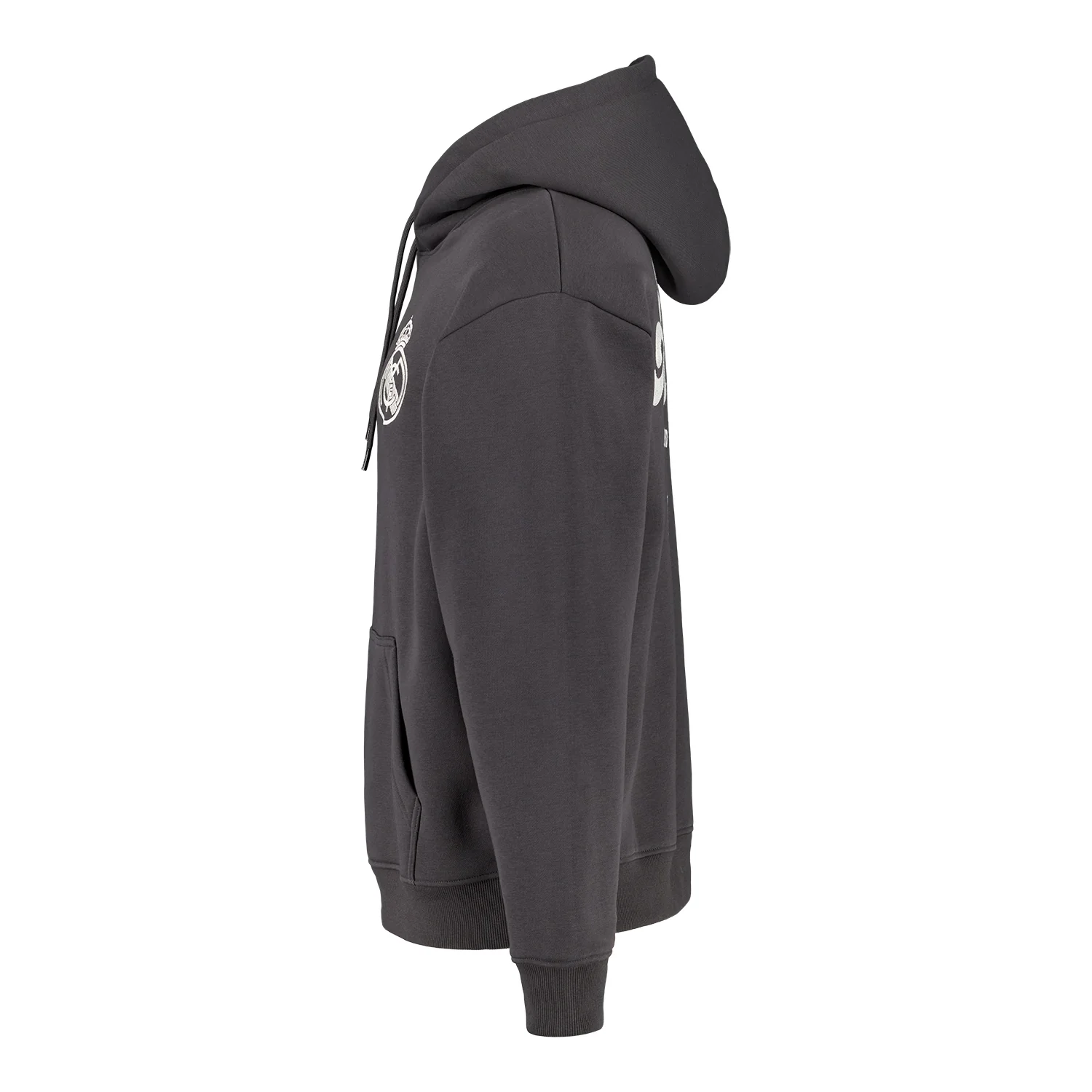 Sudadera Capucha Hombre Collegiate Gris - Image 4
