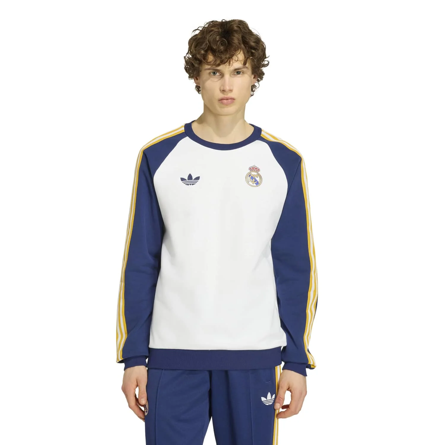 Sudadera Hombre adidas Originals 25/26 Blanca - Image 2