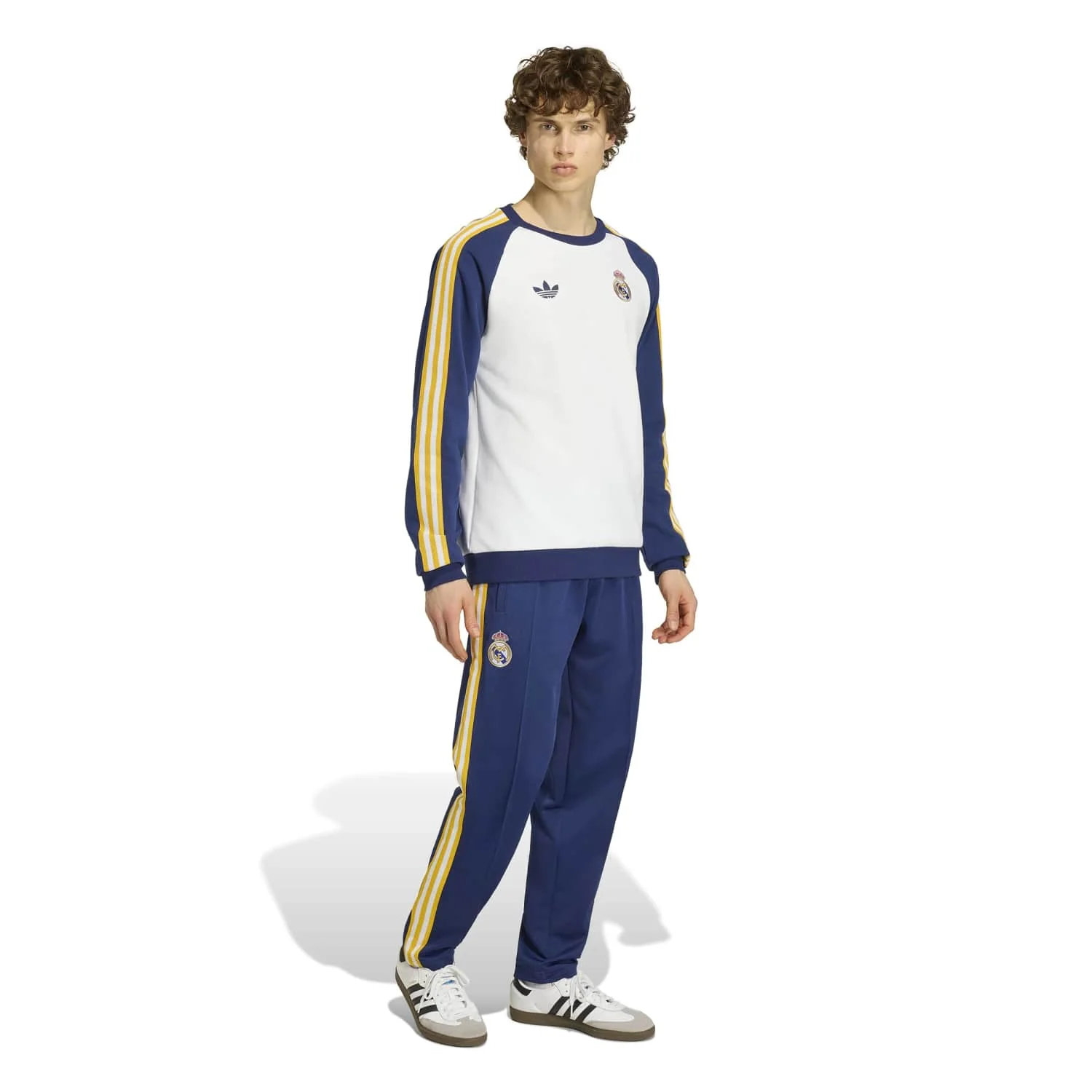 Sudadera Hombre adidas Originals 25/26 Blanca - Image 4