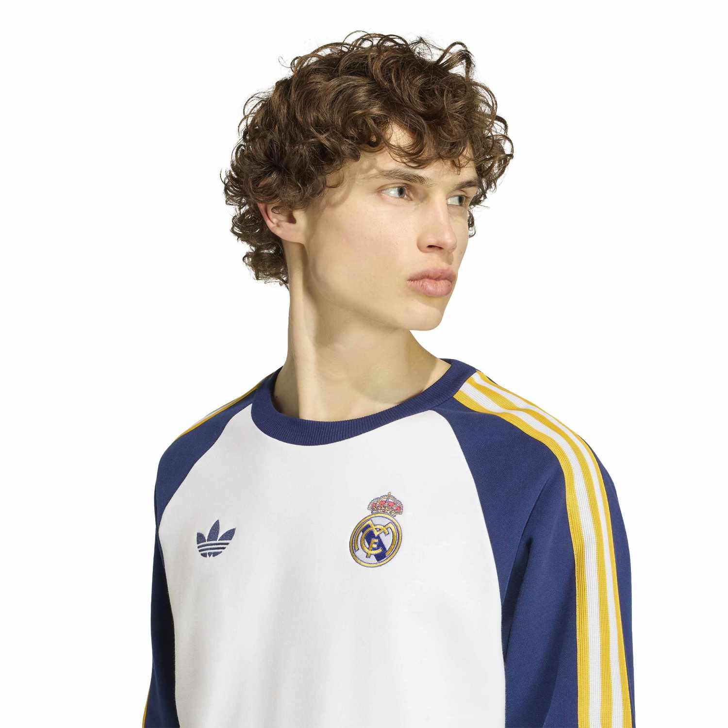 Sudadera Hombre adidas Originals 25/26 Blanca - Image 5