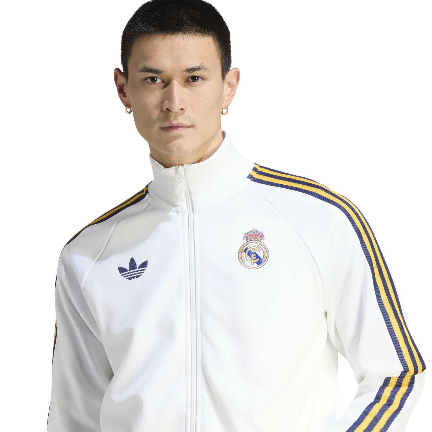 Chaqueta Chándal Hombre adidas Originals 25/26 Blanca - Image 5