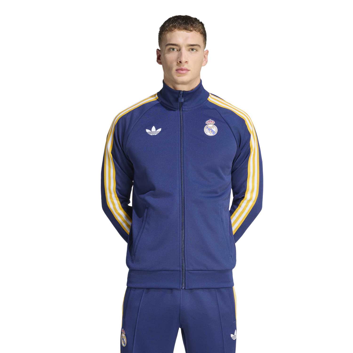 Chaqueta Chándal Hombre adidas Originals 25/26 Azul Marino - Image 2