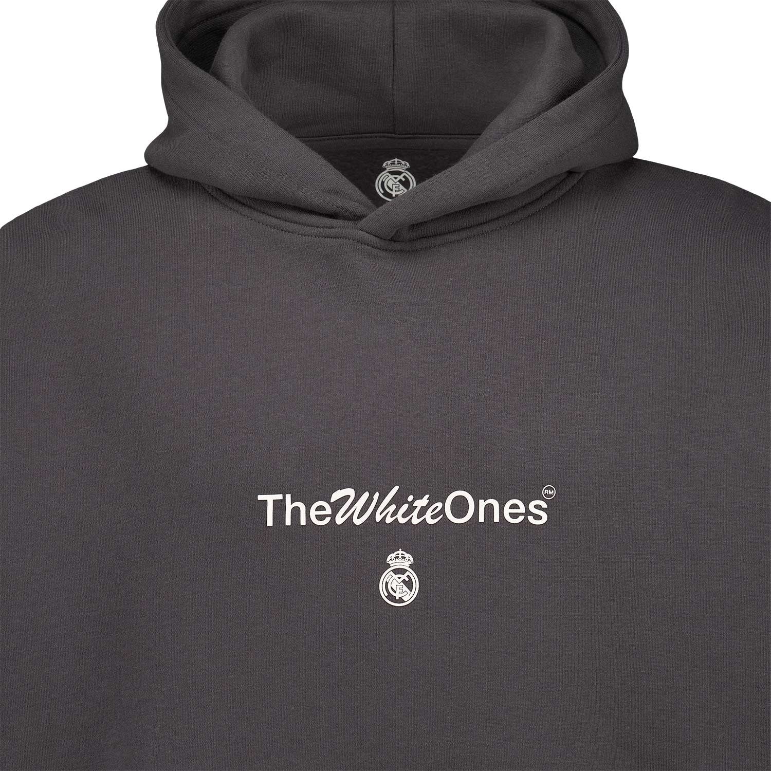 Sudadera Capucha Hombre The White Ones Gráfico Negra - Image 2