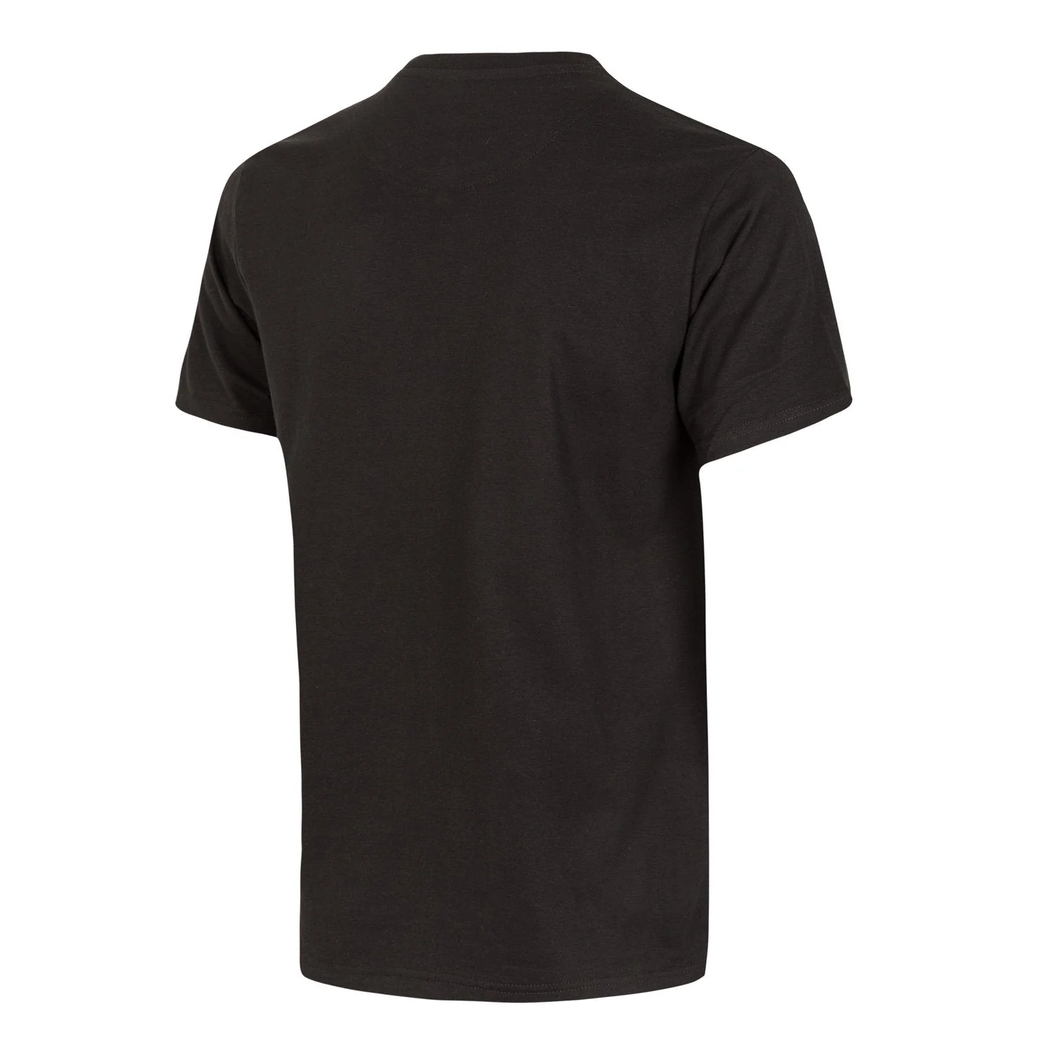 Camiseta Negra Hombre Escudo Color Essentials - Image 3