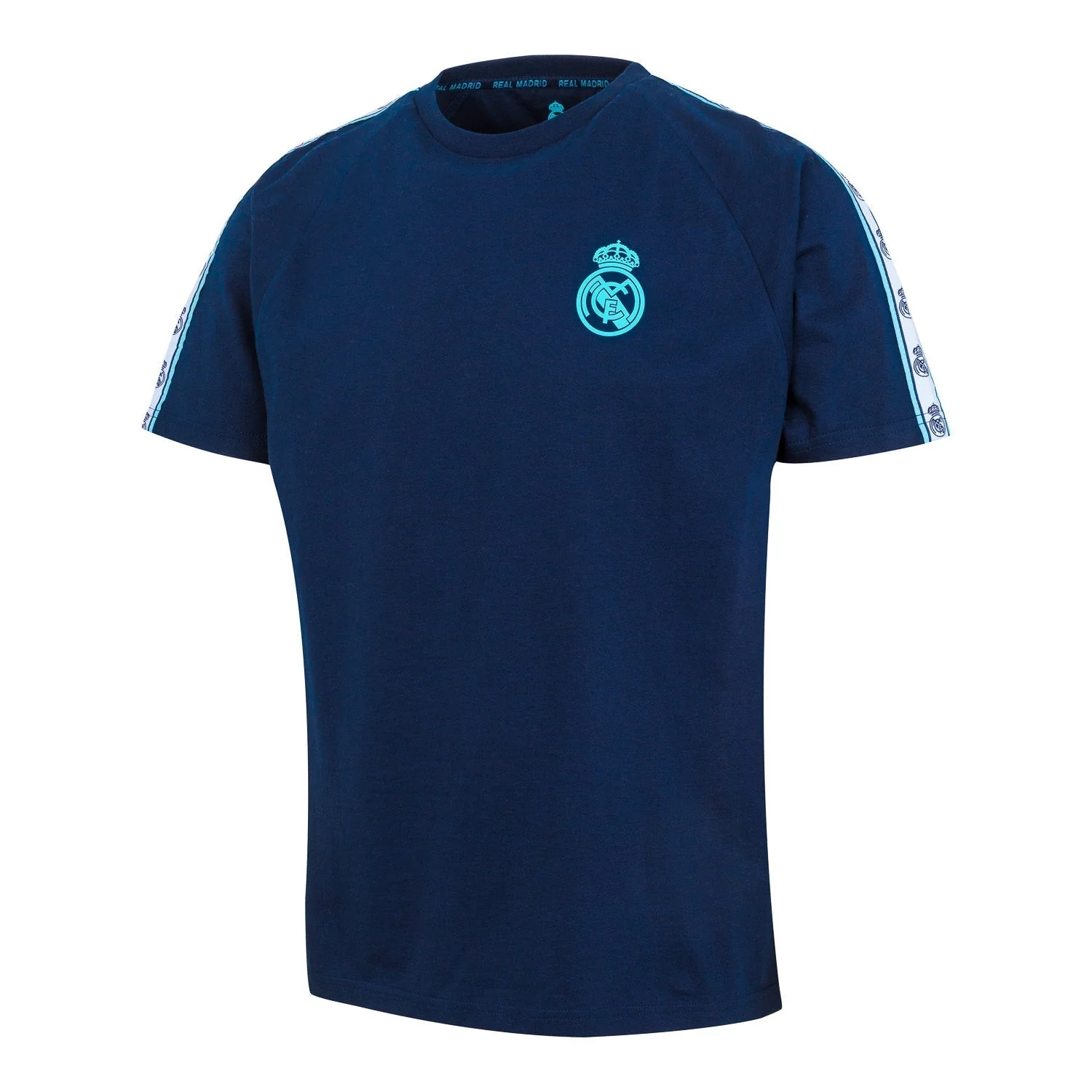 Camiseta Madrid Sky Cinta Escudo Hombre Azul - Image 2