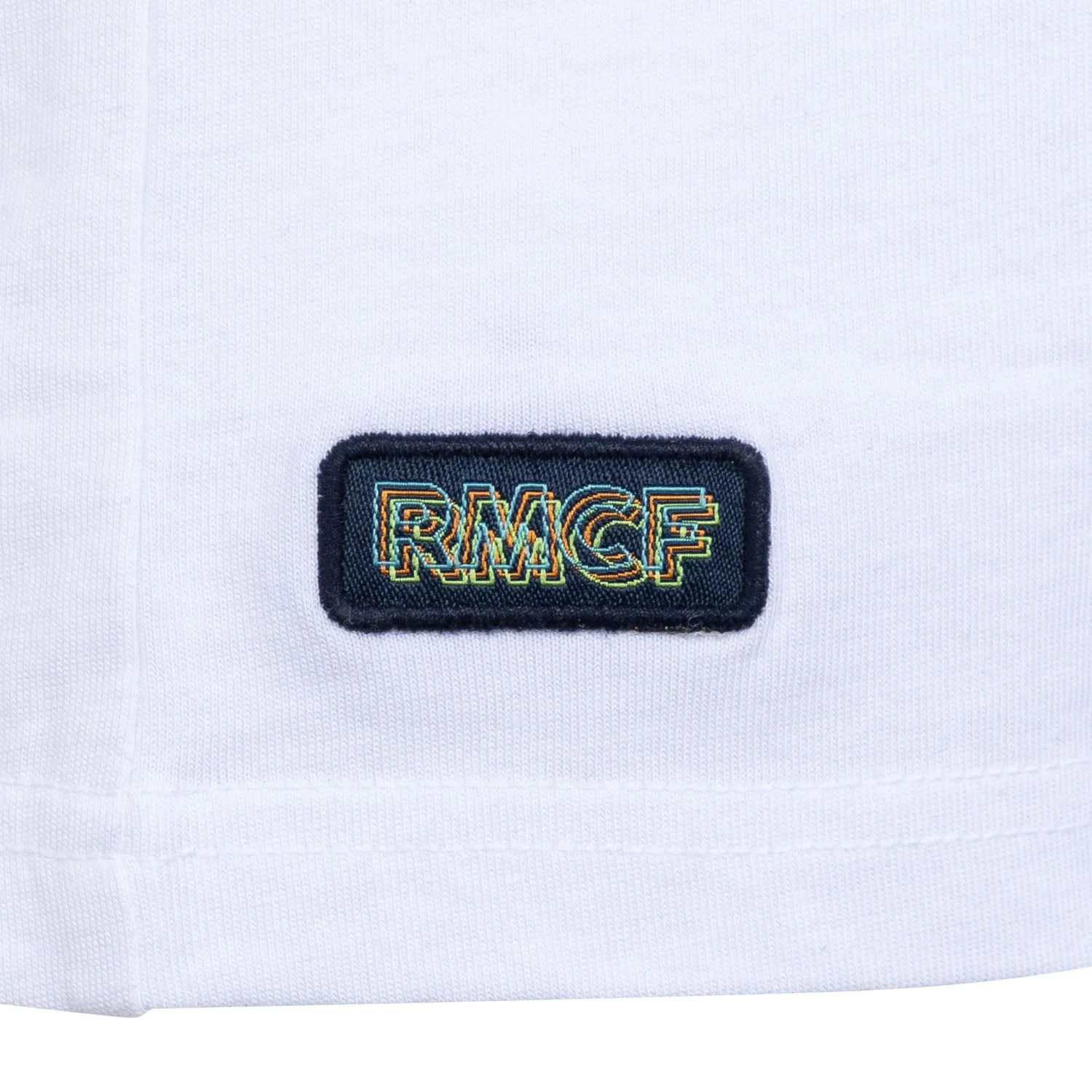 Bernabéu Neon Lights Camiseta Hombre Estampado RMCF Blanco - Image 5