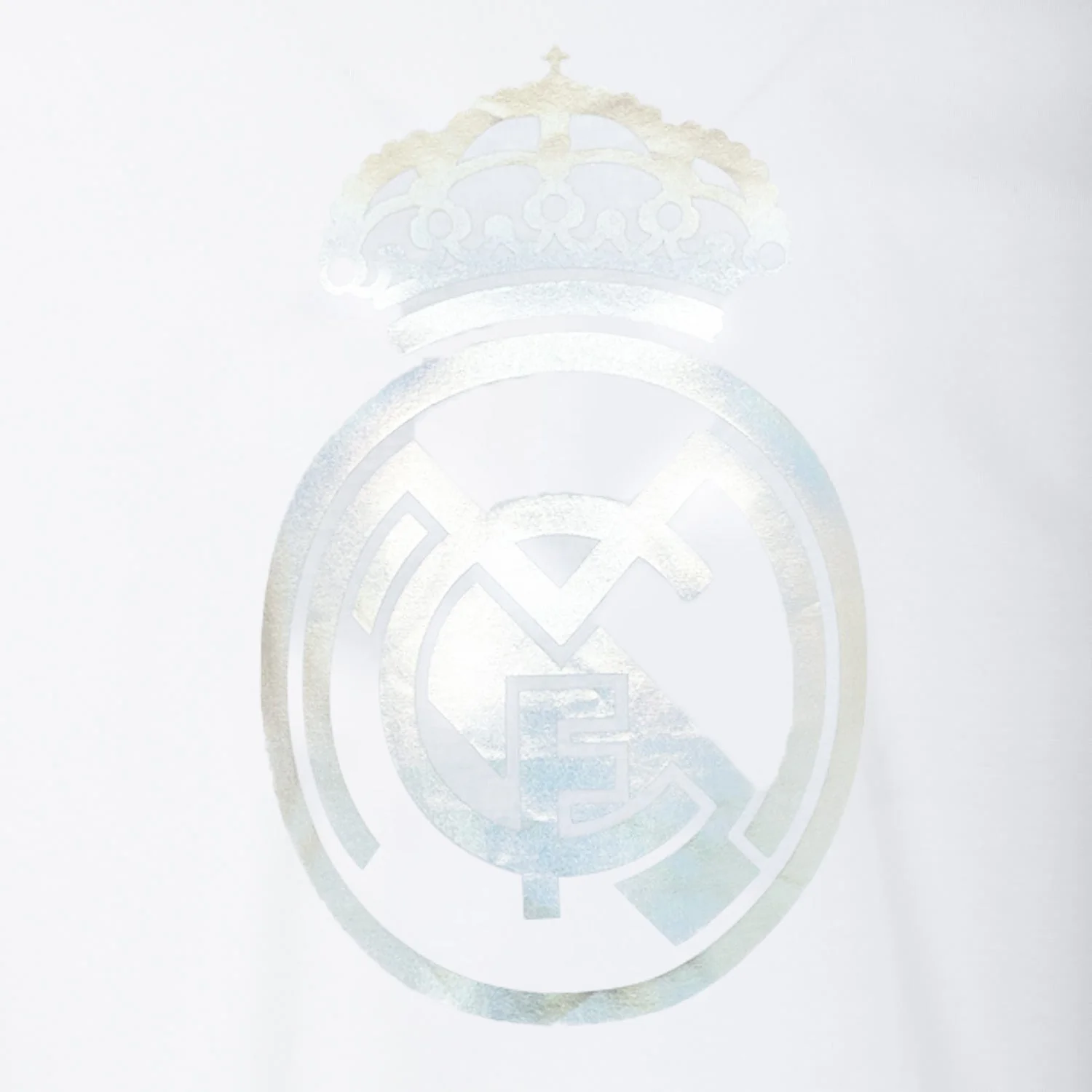 Bernabéu Neon Lights Camiseta Hombre Estampado Reflectante Blanco - Image 3