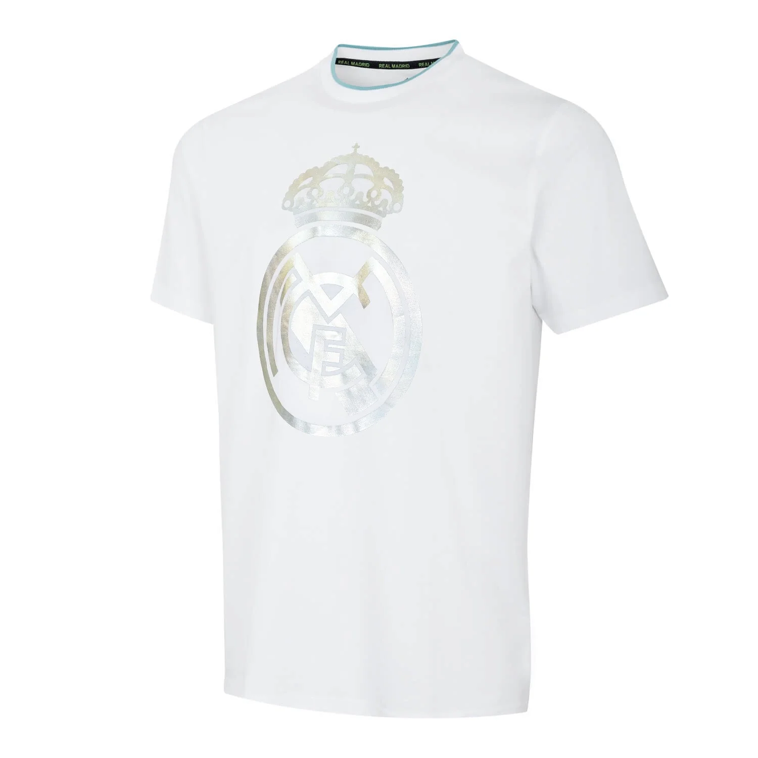 Bernabéu Neon Lights Camiseta Hombre Estampado Reflectante Blanco - Image 5
