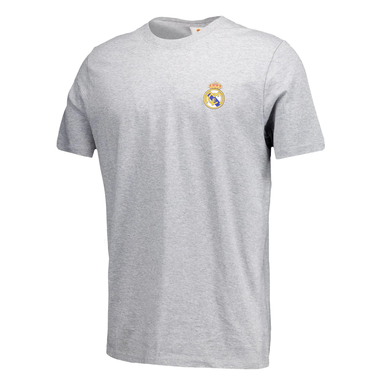 Camiseta Gris Hombre ECO Essentials Real Madrid Escudo Color - Image 4
