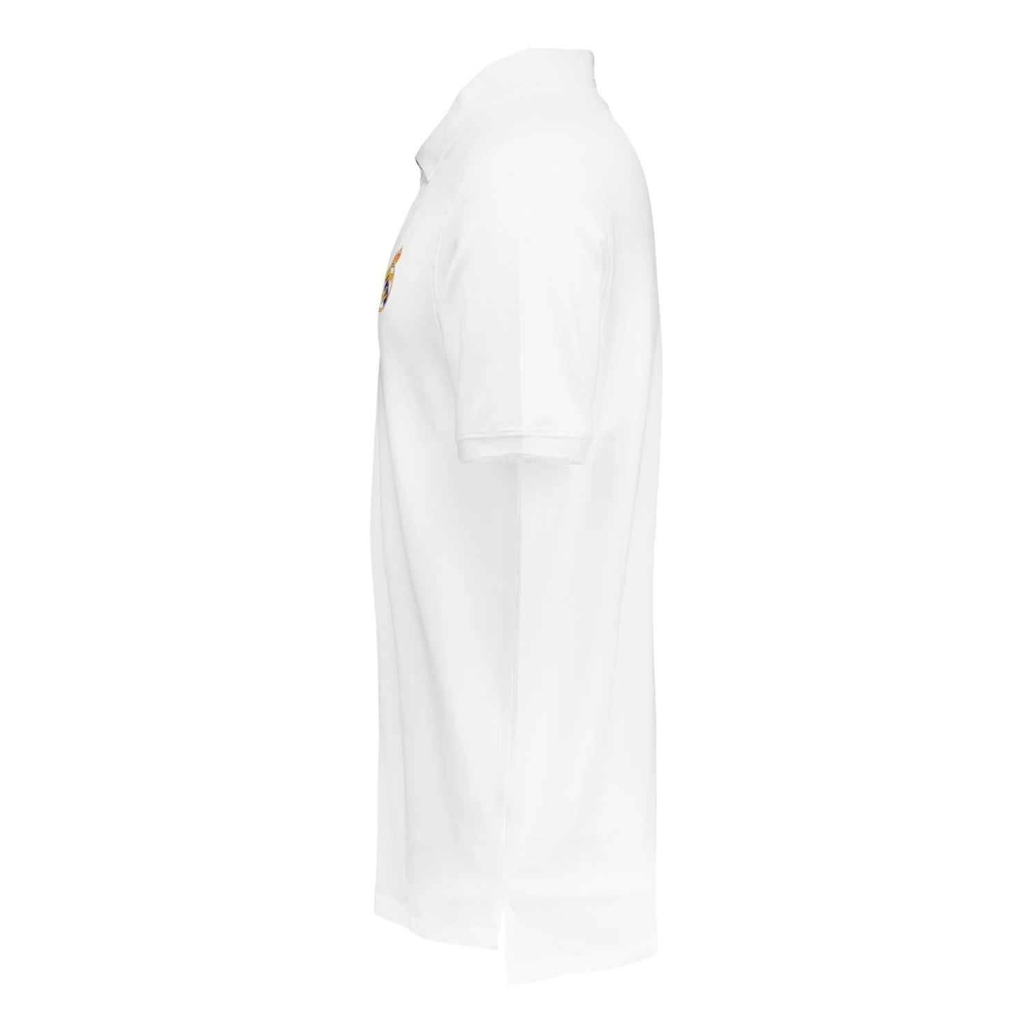 Polo Blanco Hombre ECO Essentials Real Madrid Escudo Color - Image 3