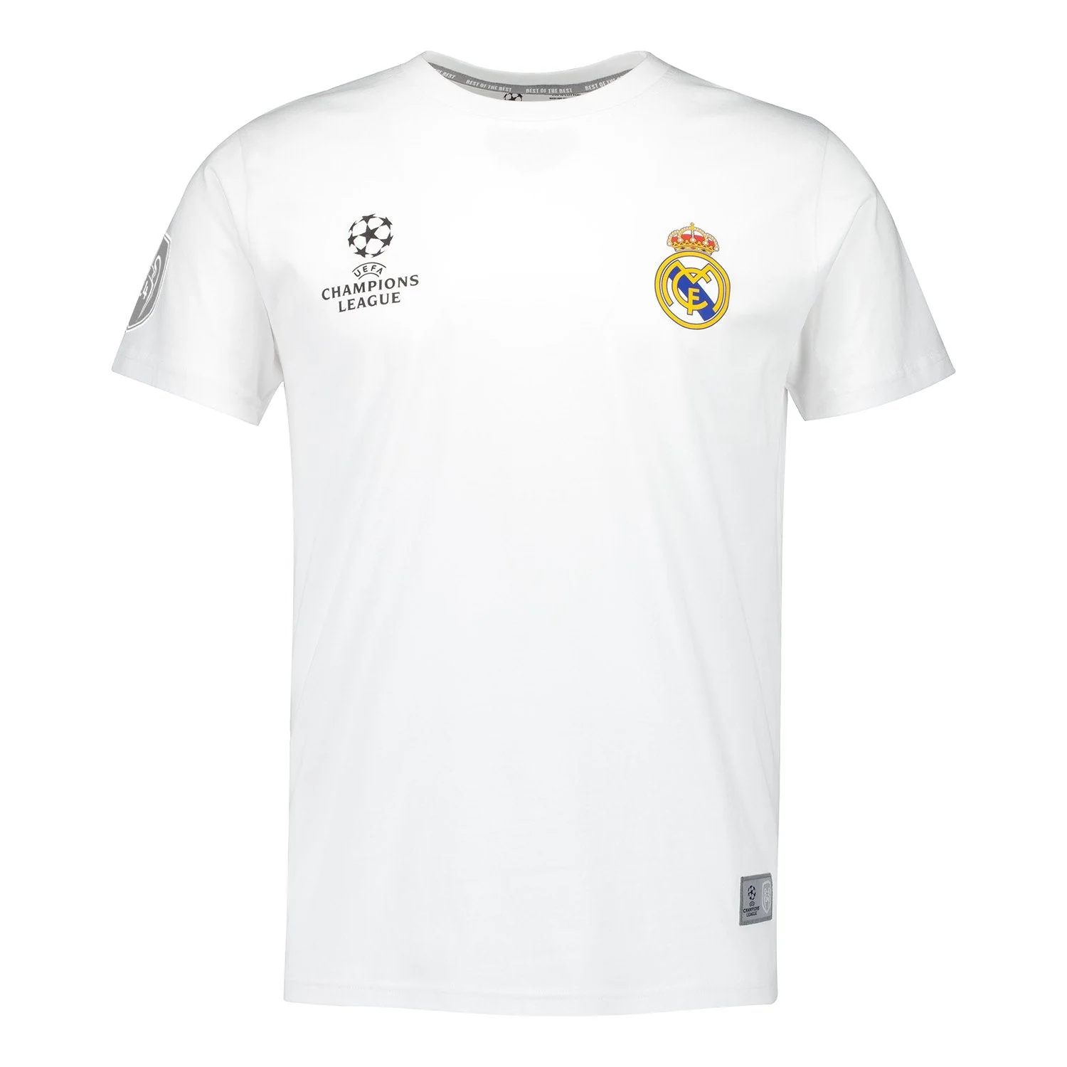Camiseta Hombre UCL 14 Champions Blanca