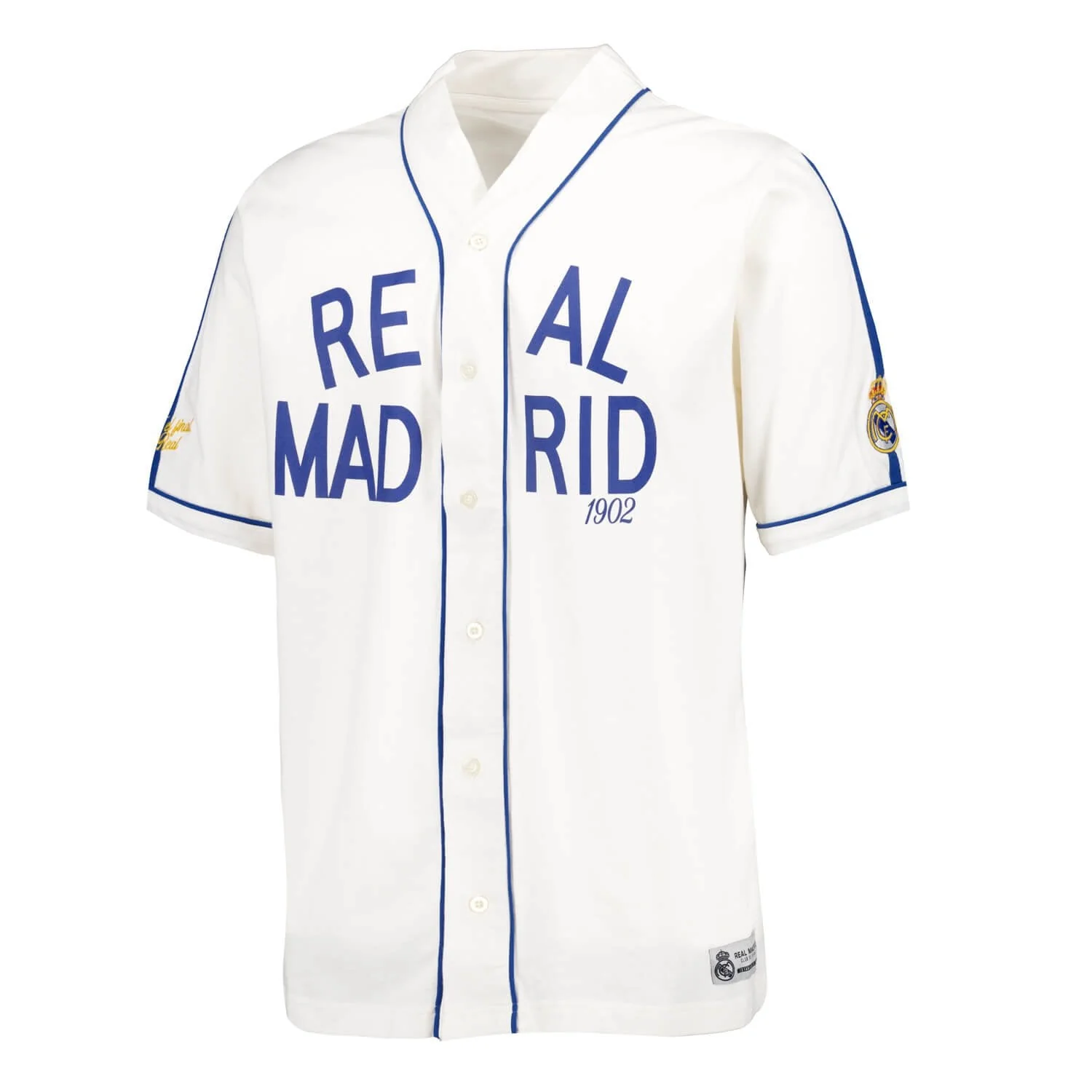 Camisa Hombre Baseball Blanco Roto Real Madrid - Image 2