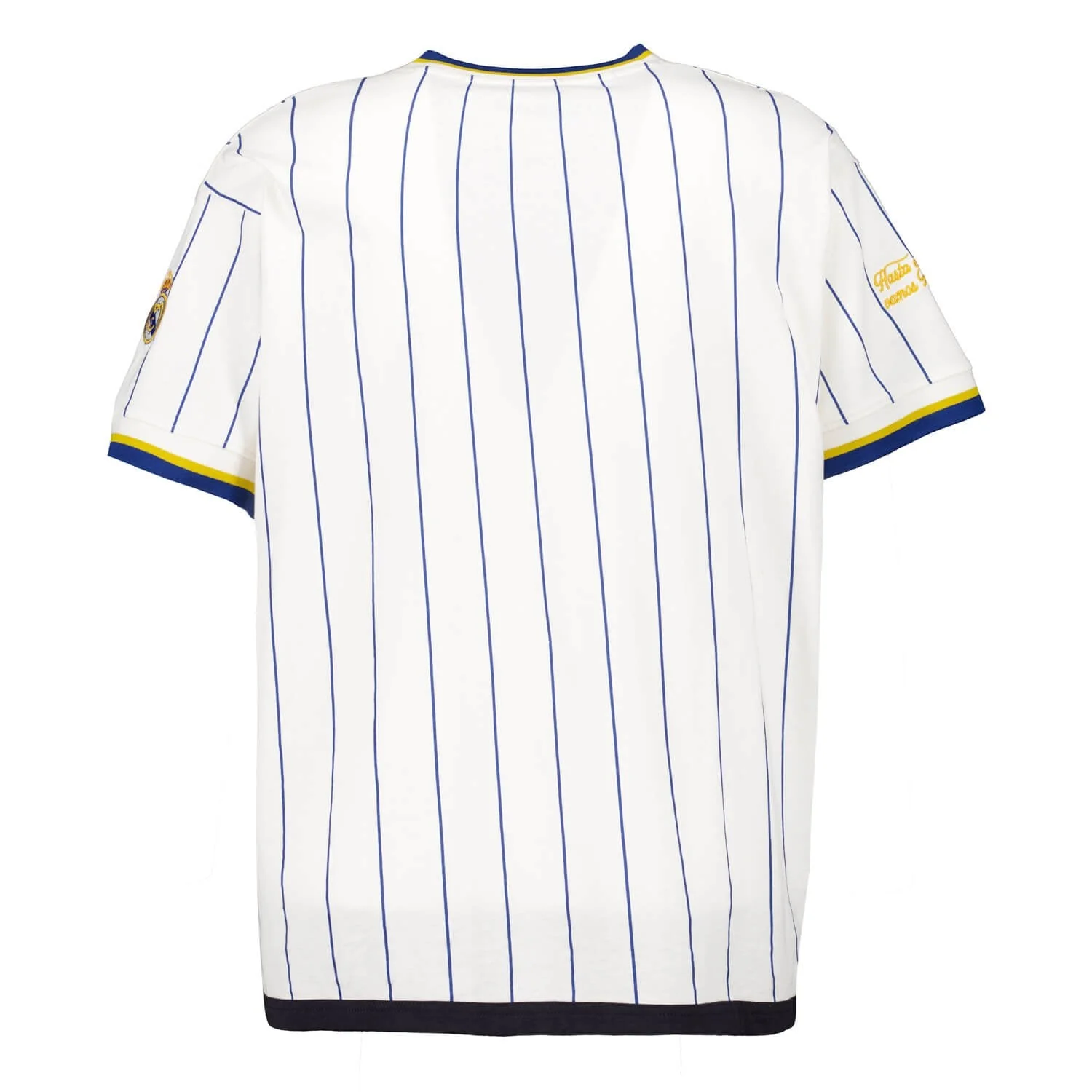 Camiseta Rayas Oversized Hombre Baseball Blanco Roto Real Madrid - Image 4
