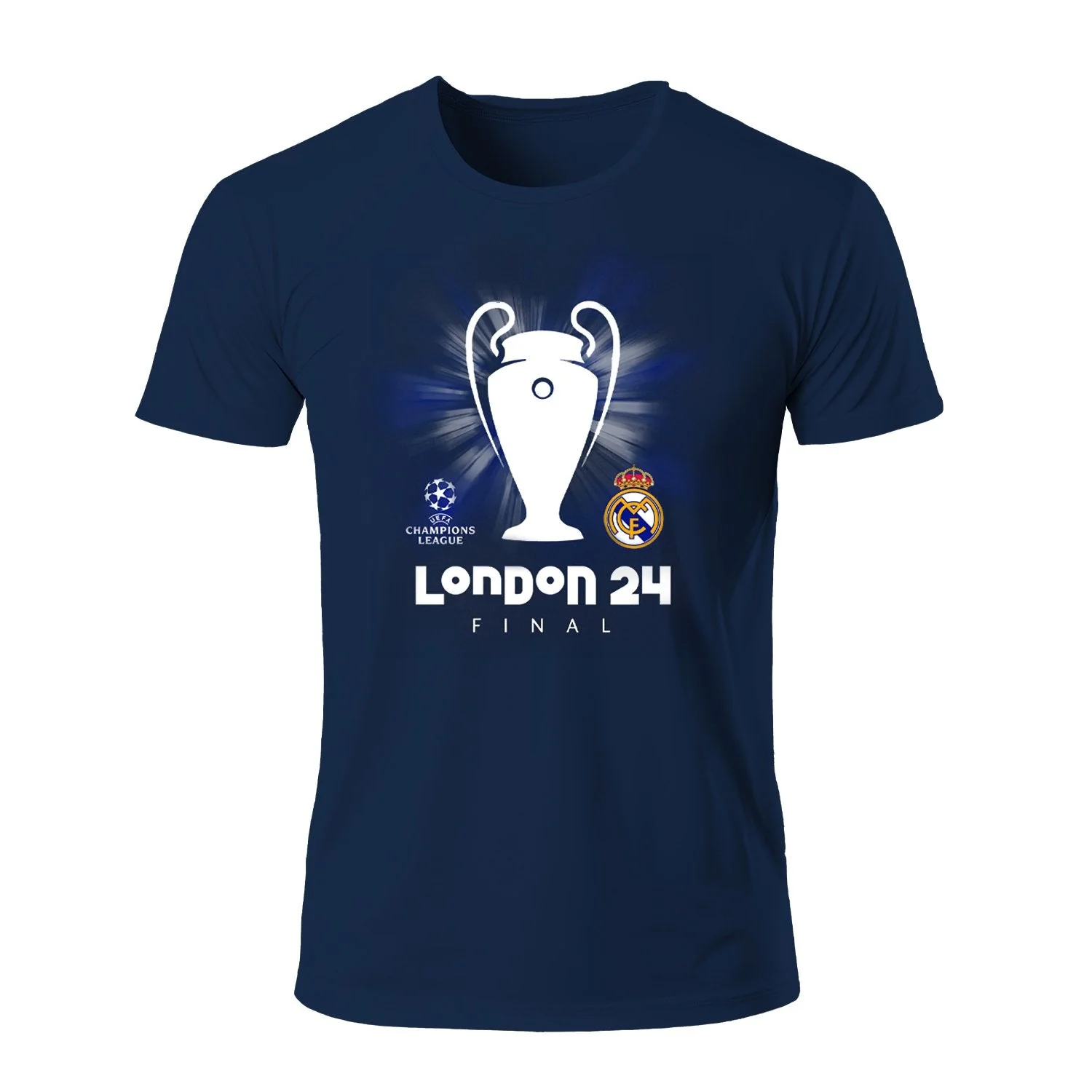 Camiseta Hombre London 24 Final Azul Marino