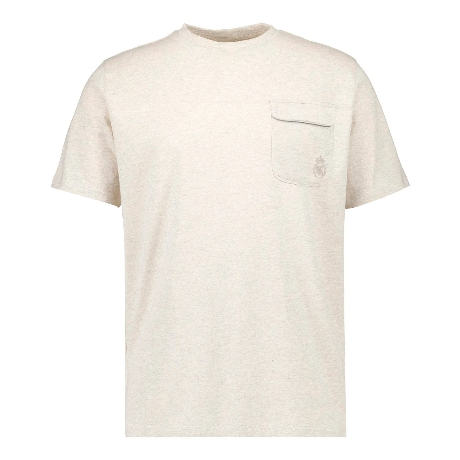 Camiseta Hombre Bolsillo Plum Noir Crema