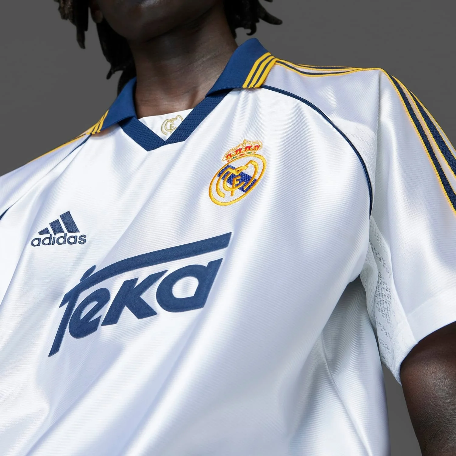 Camiseta Primera Equipación Hombre Bring Back 99/00 Blanca - Image 7