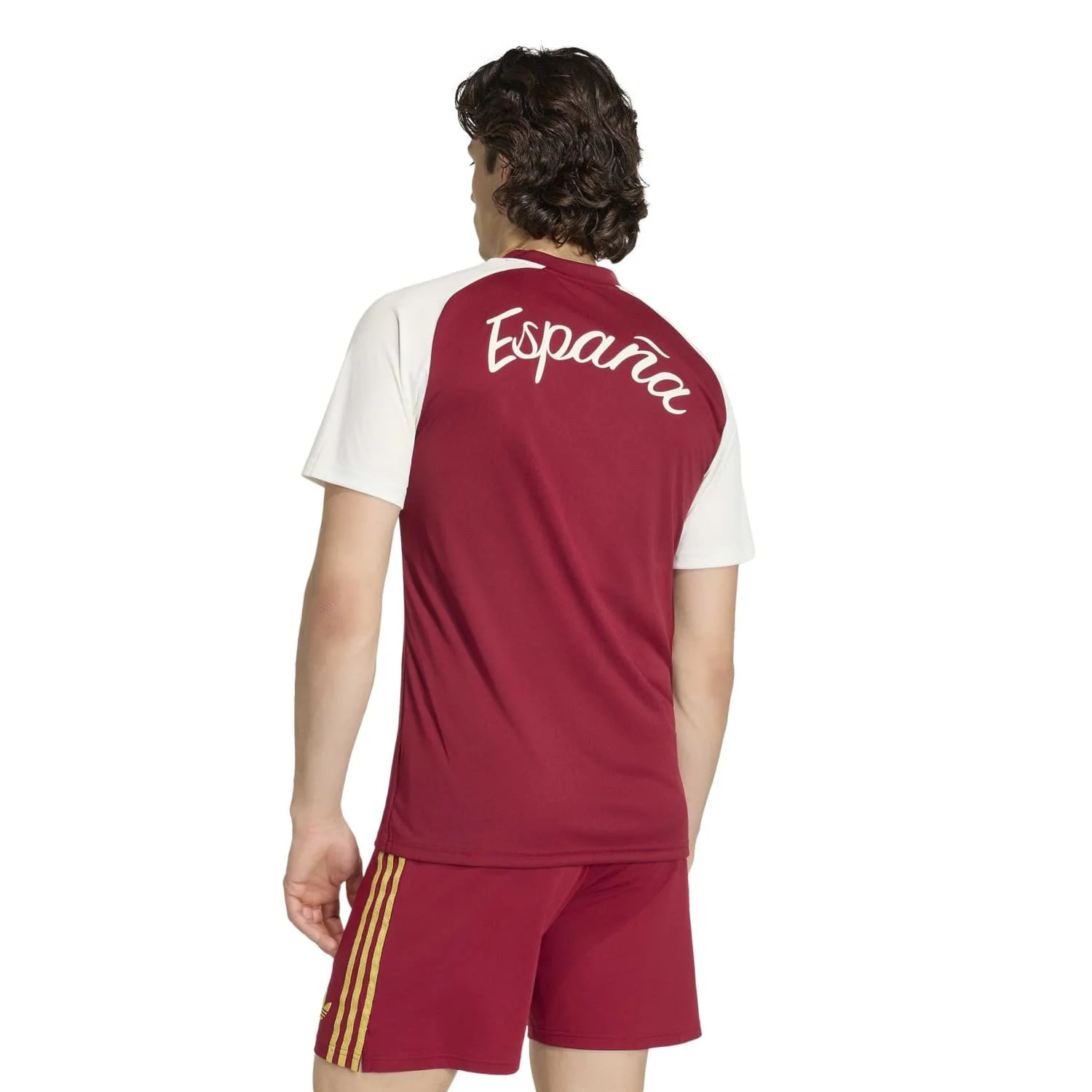 Camiseta España Hombre adidas Calentamiento Segunda Equipación Mundial 2026 - Image 5