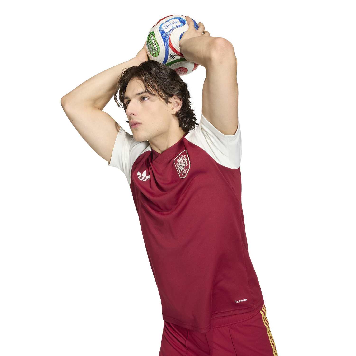 Camiseta España Hombre adidas Calentamiento Segunda Equipación Mundial 2026 - Image 8