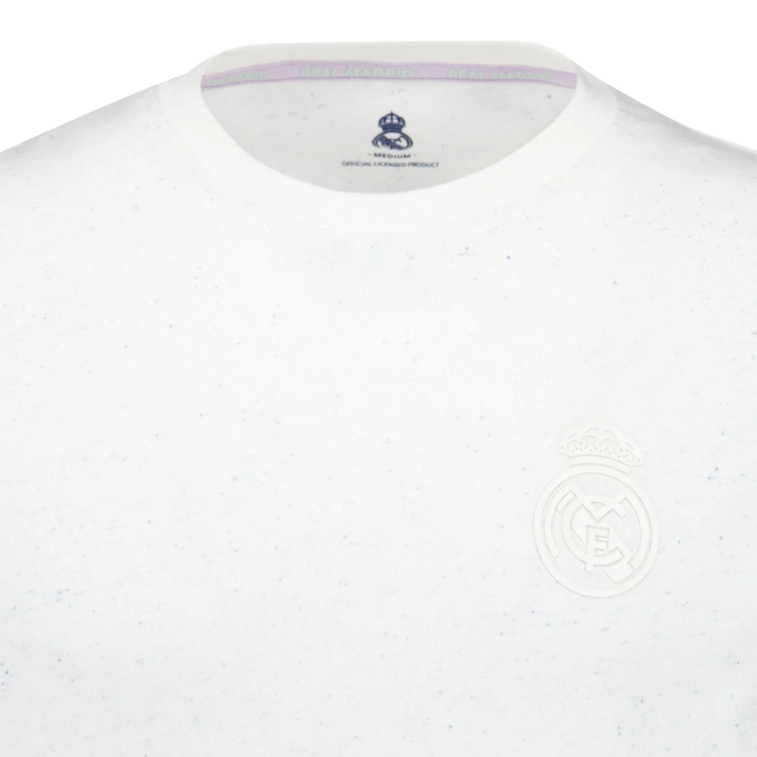 Camiseta Hombre Hilo Nep Blanco Roto Real Madrid - Image 5