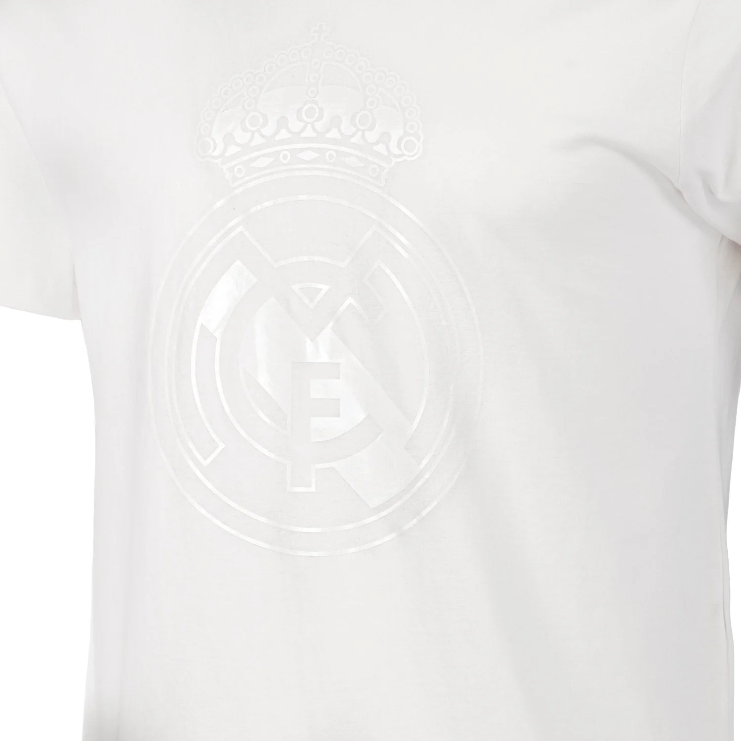 Camiseta Hombre Blackout Escudo Blanca Real Madrid - Image 4