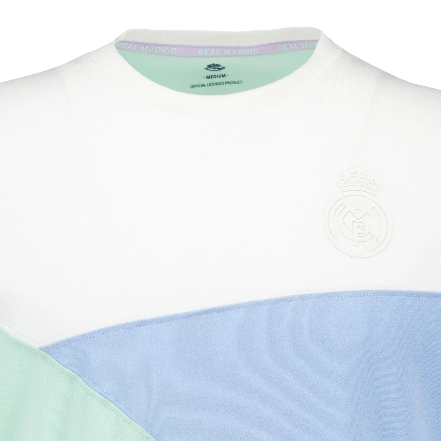 Camiseta Hombre Bloques Multicolor Real Madrid - Image 5