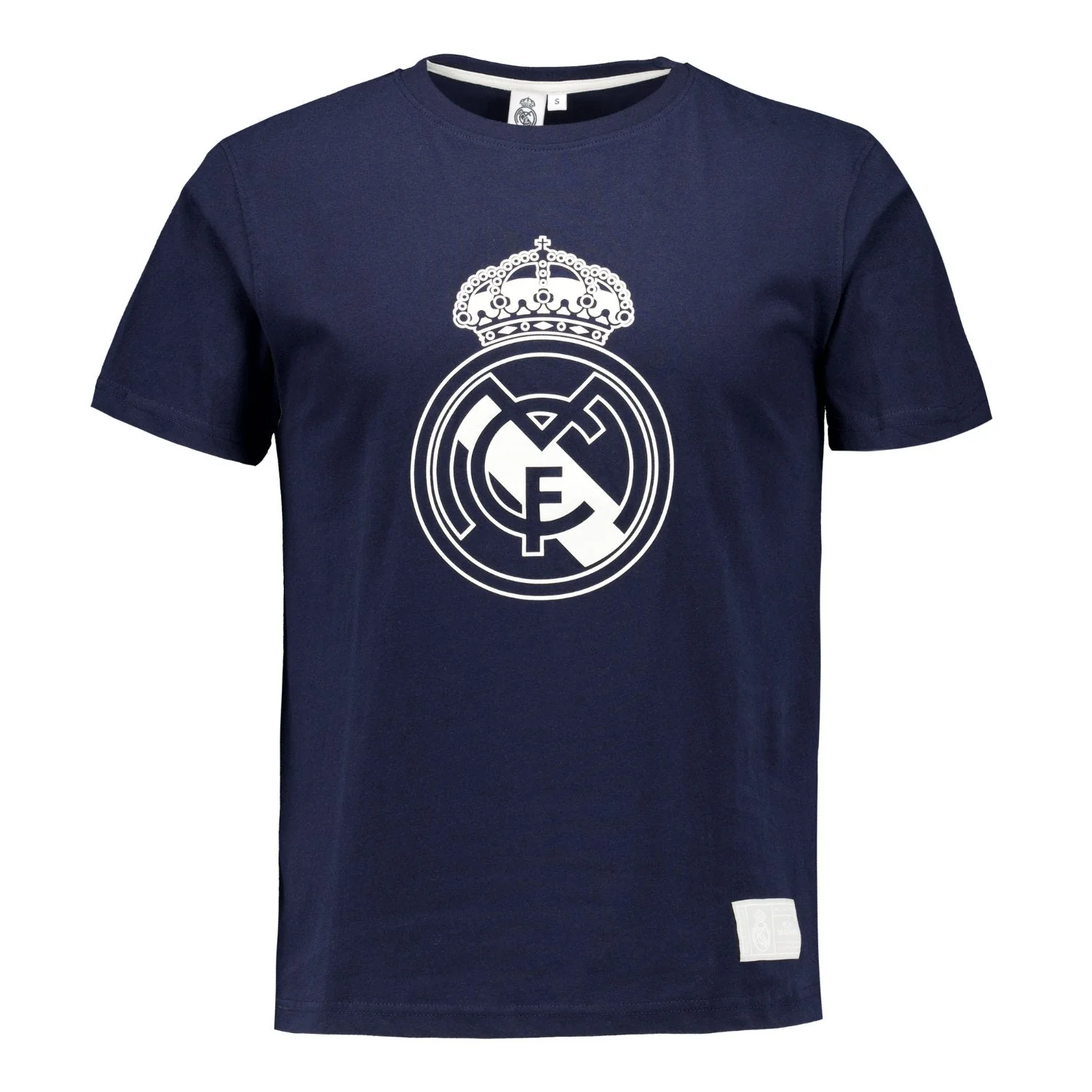 Camiseta Hombre Color Crest Azul Marino Real Madrid