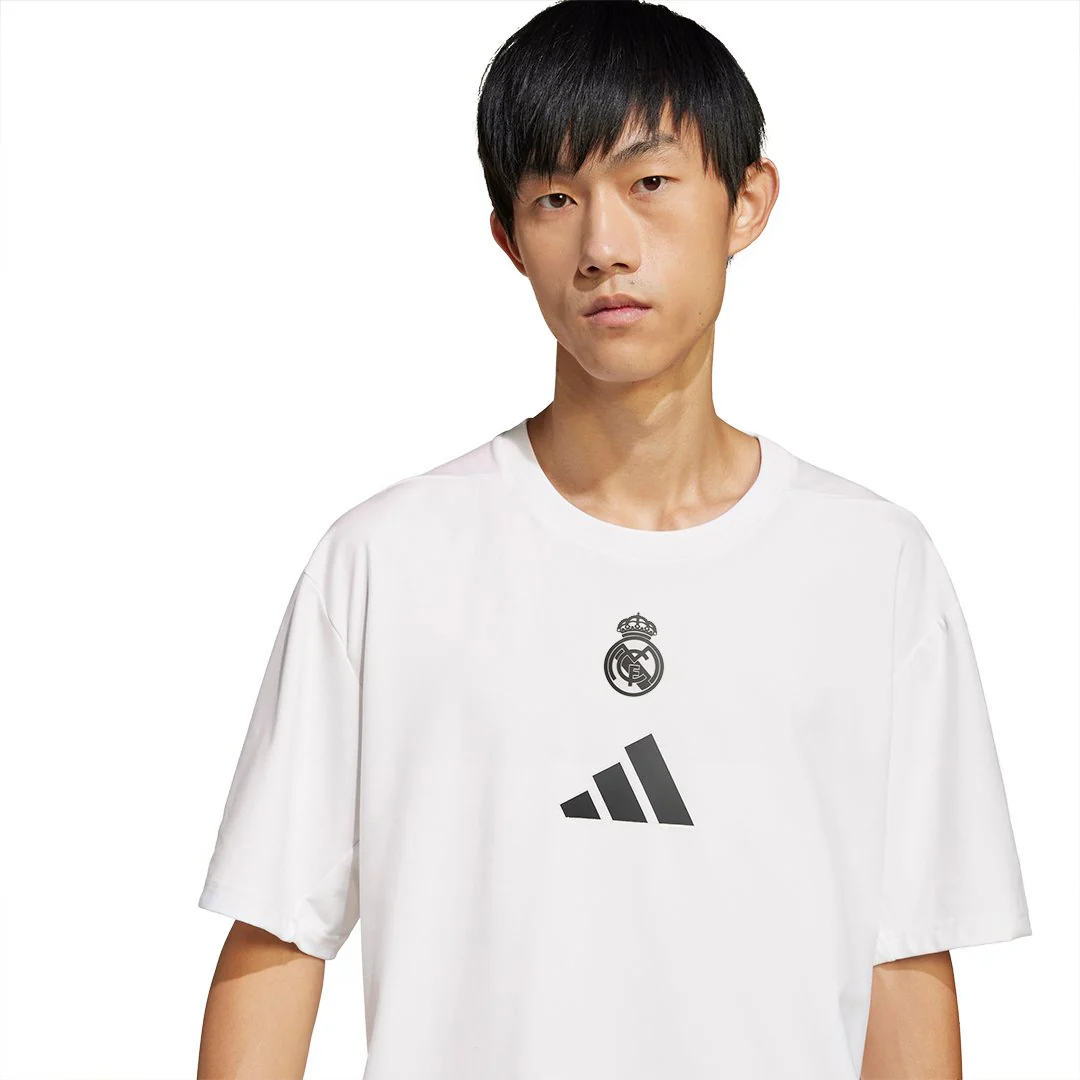 Camiseta Hombre adidas Real Urban Blanca - Image 4