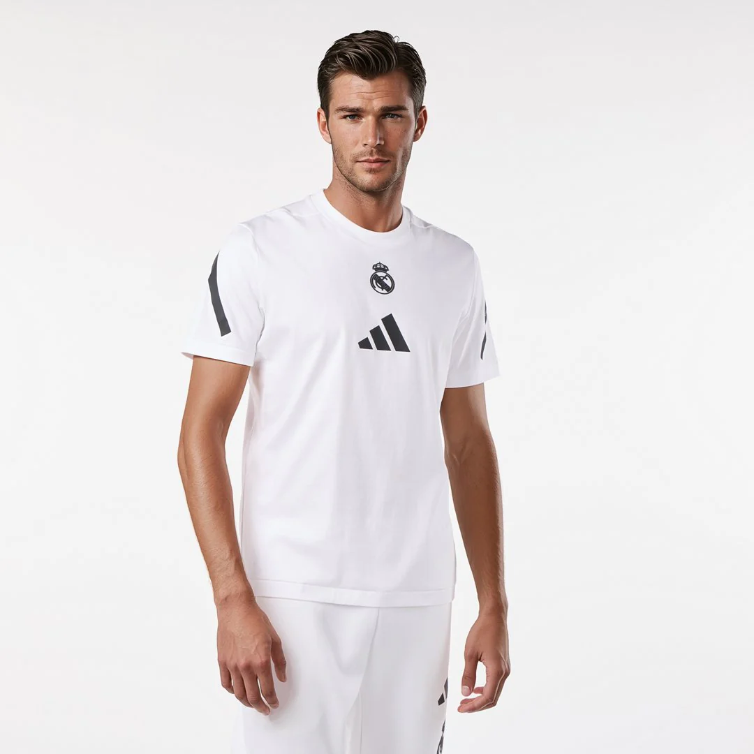 Camiseta Hombre adidas Real Urban Blanca - Image 4
