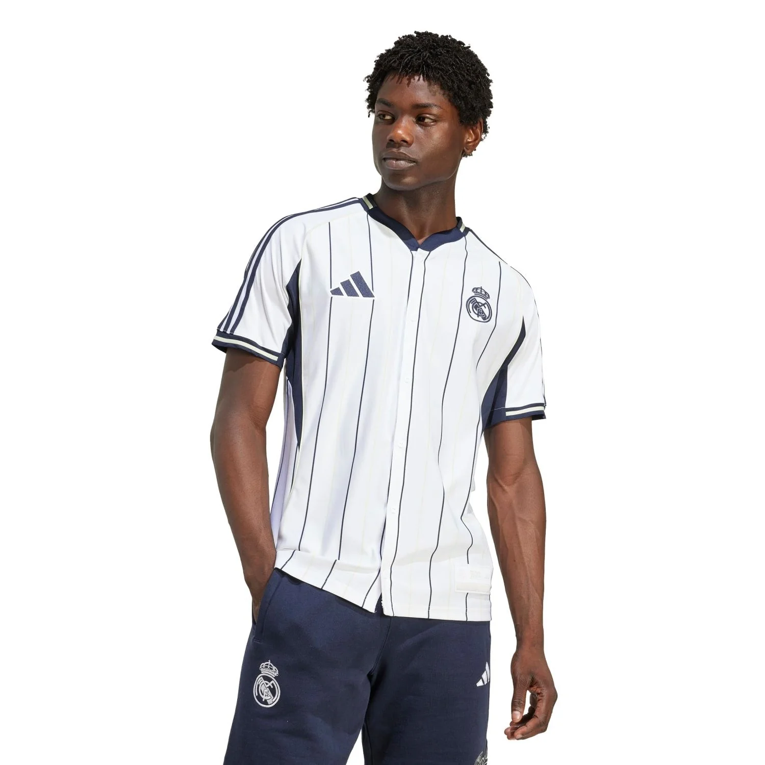 Camiseta Hombre adidas US Pack 25/26 Blanca - Image 2