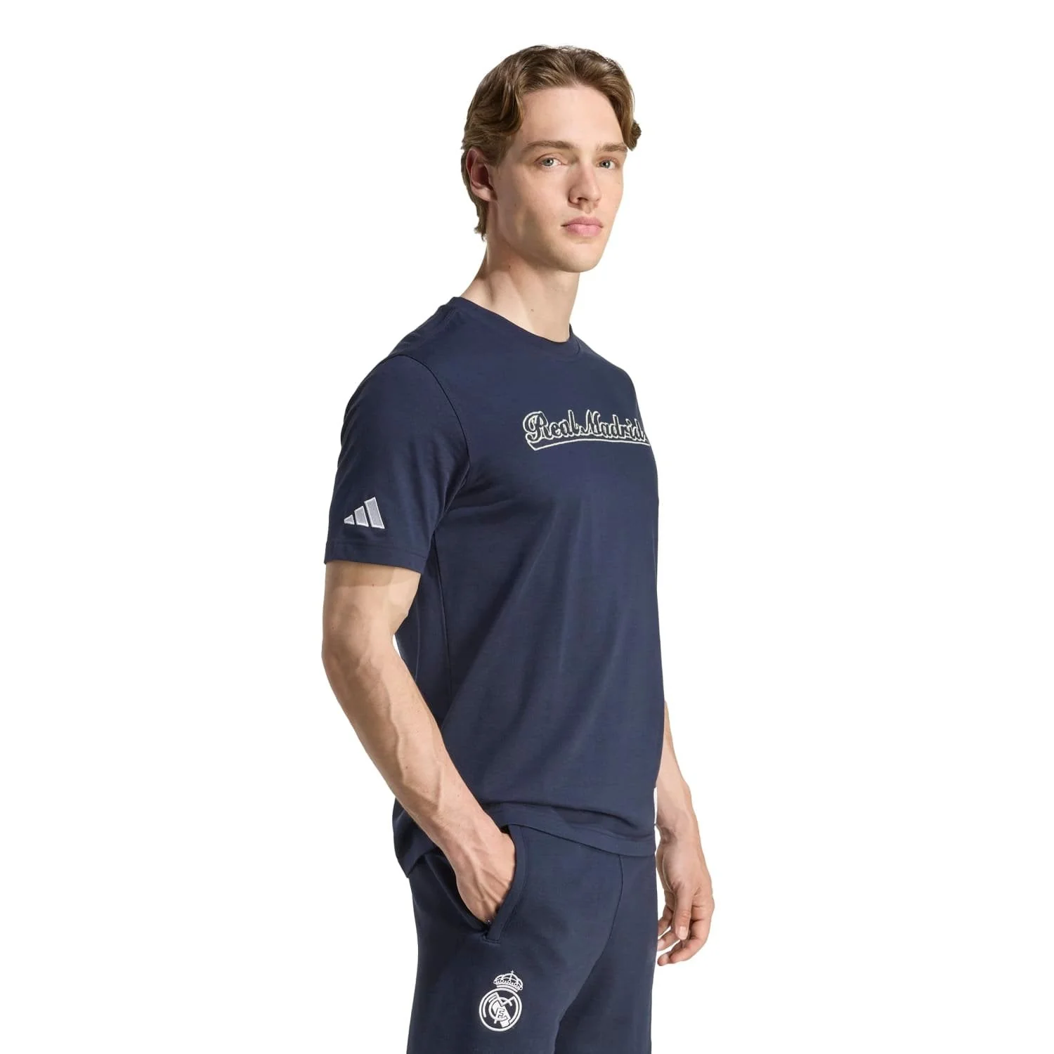 Camiseta Hombre adidas US Pack 25/26 Azul Marino - Image 6