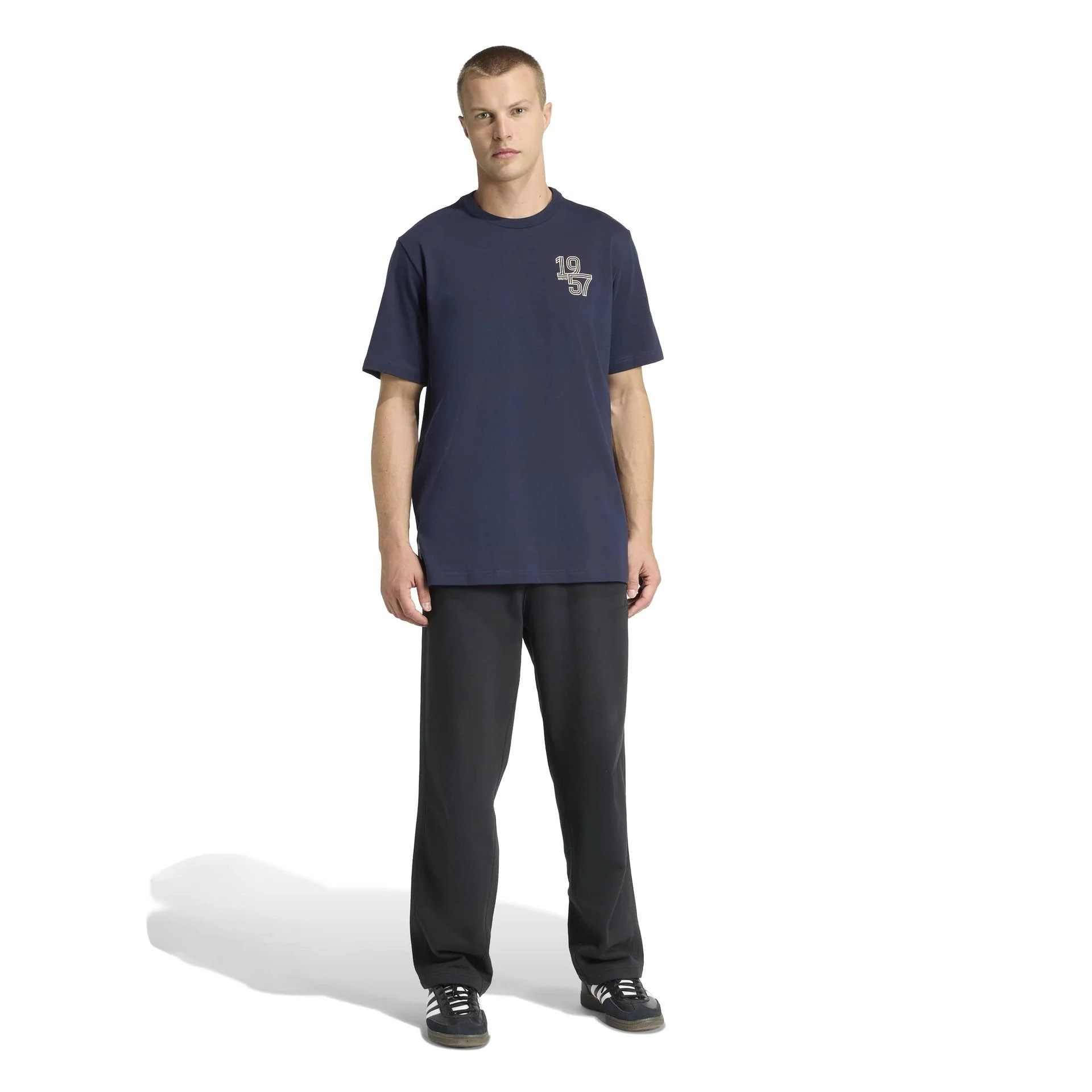 Camiseta Hombre adidas Heritage Pack Azul Marino | 1957 - Image 3