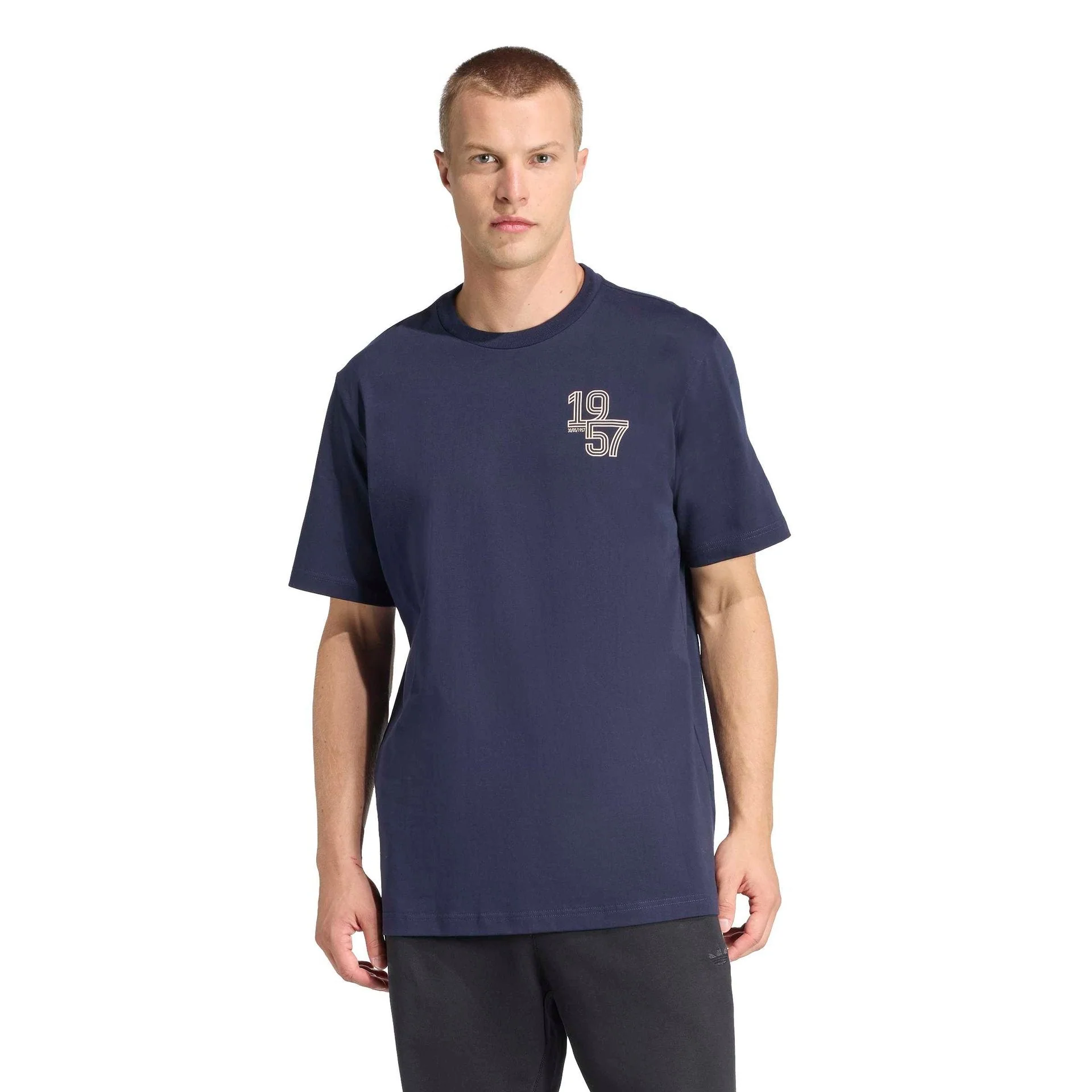 Camiseta Hombre adidas Heritage Pack Azul Marino | 1957 - Image 6