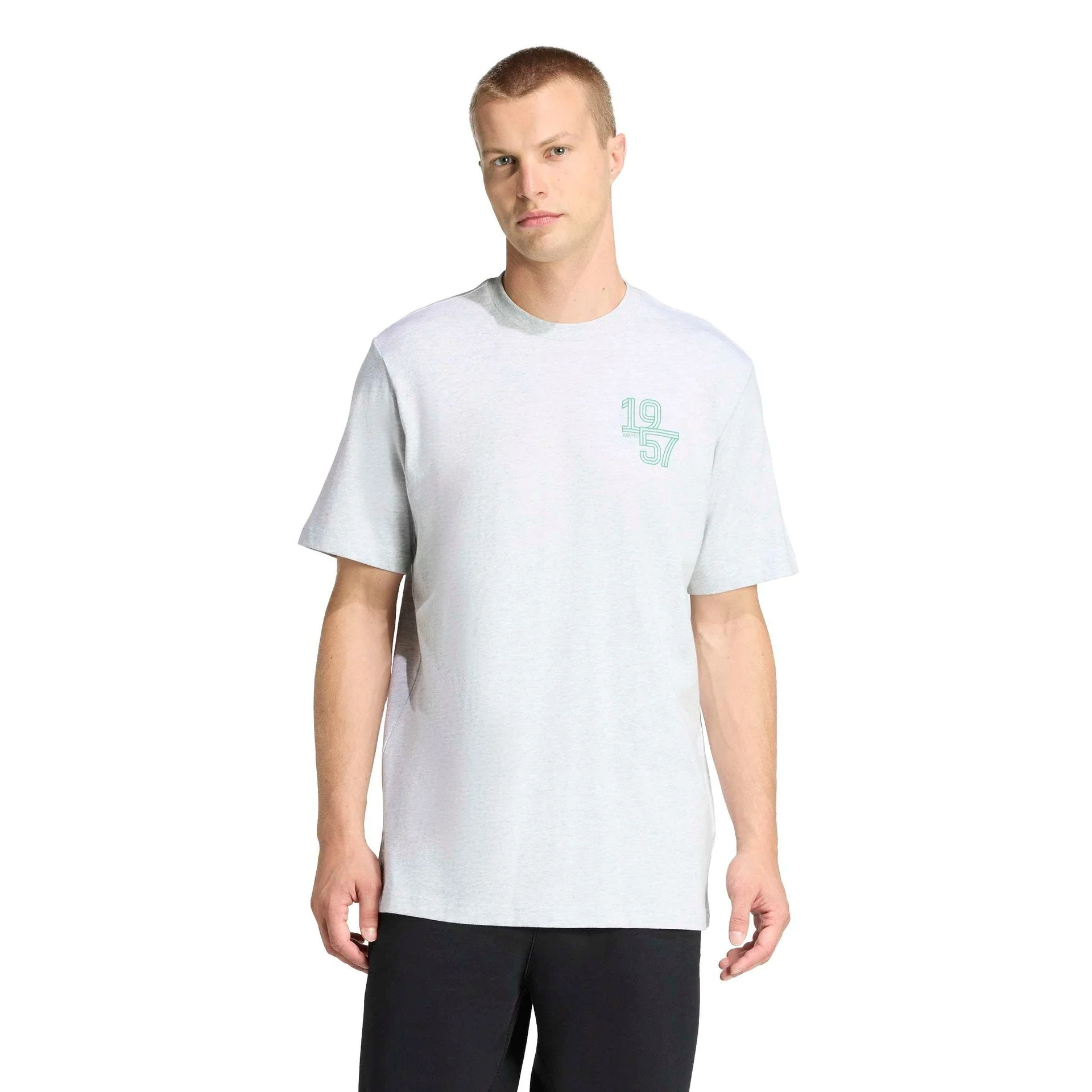 Camiseta Hombre adidas Heritage Pack Gris | 1957 - Image 3