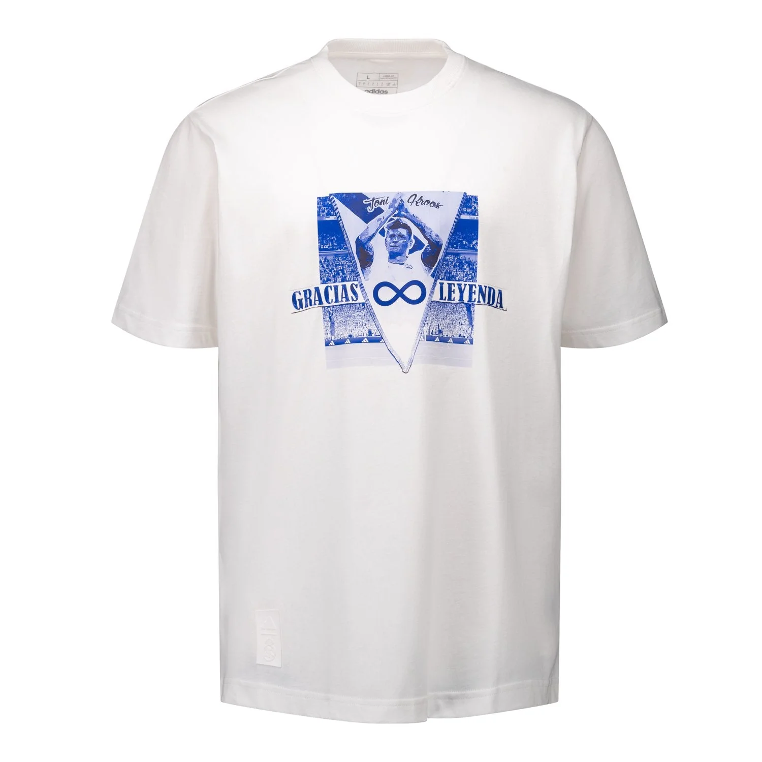 Camiseta Hombre Kroos adidas Magic Moments Blanca