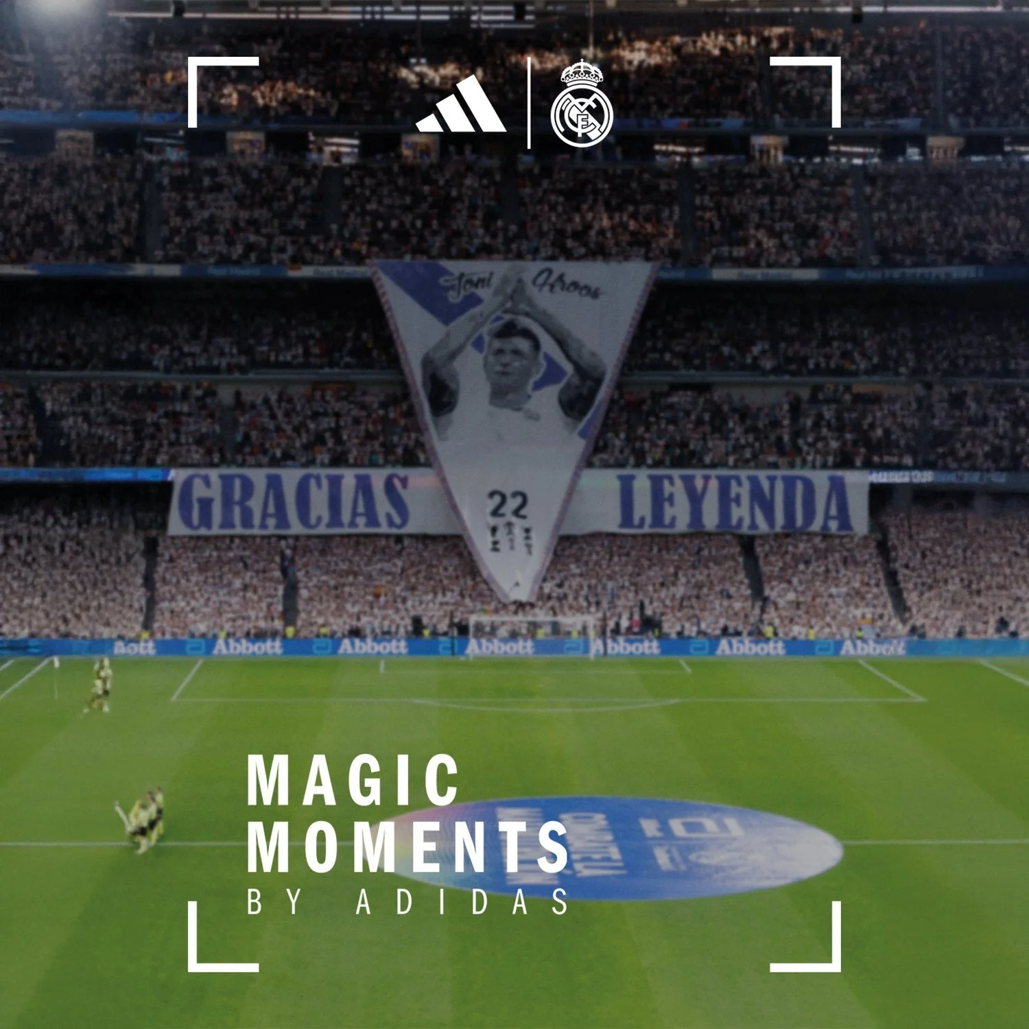 Camiseta Hombre Kroos adidas Magic Moments Blanca - Image 5