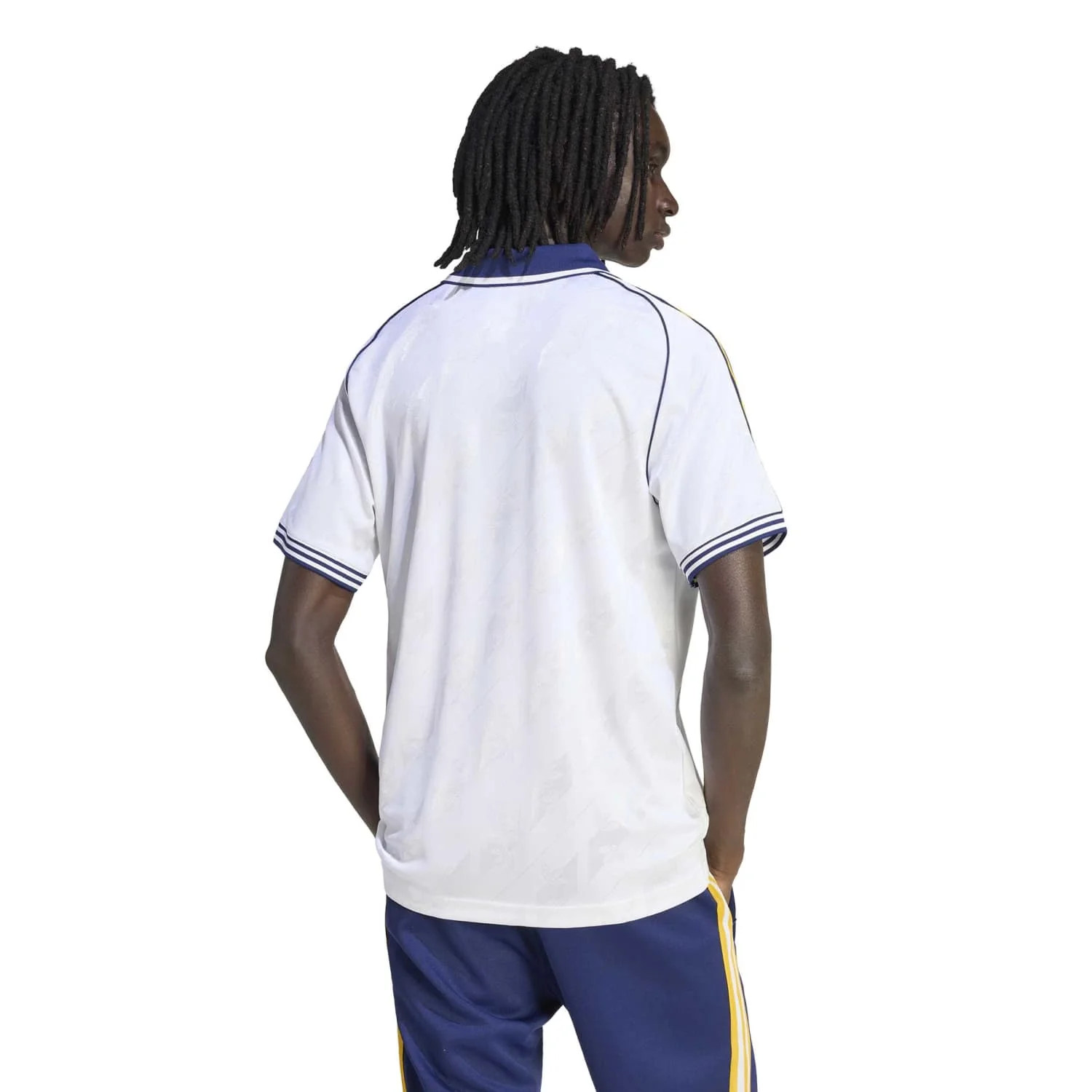 Camiseta Cuello Hombre adidas Originals 25/26 Blanca - Image 4