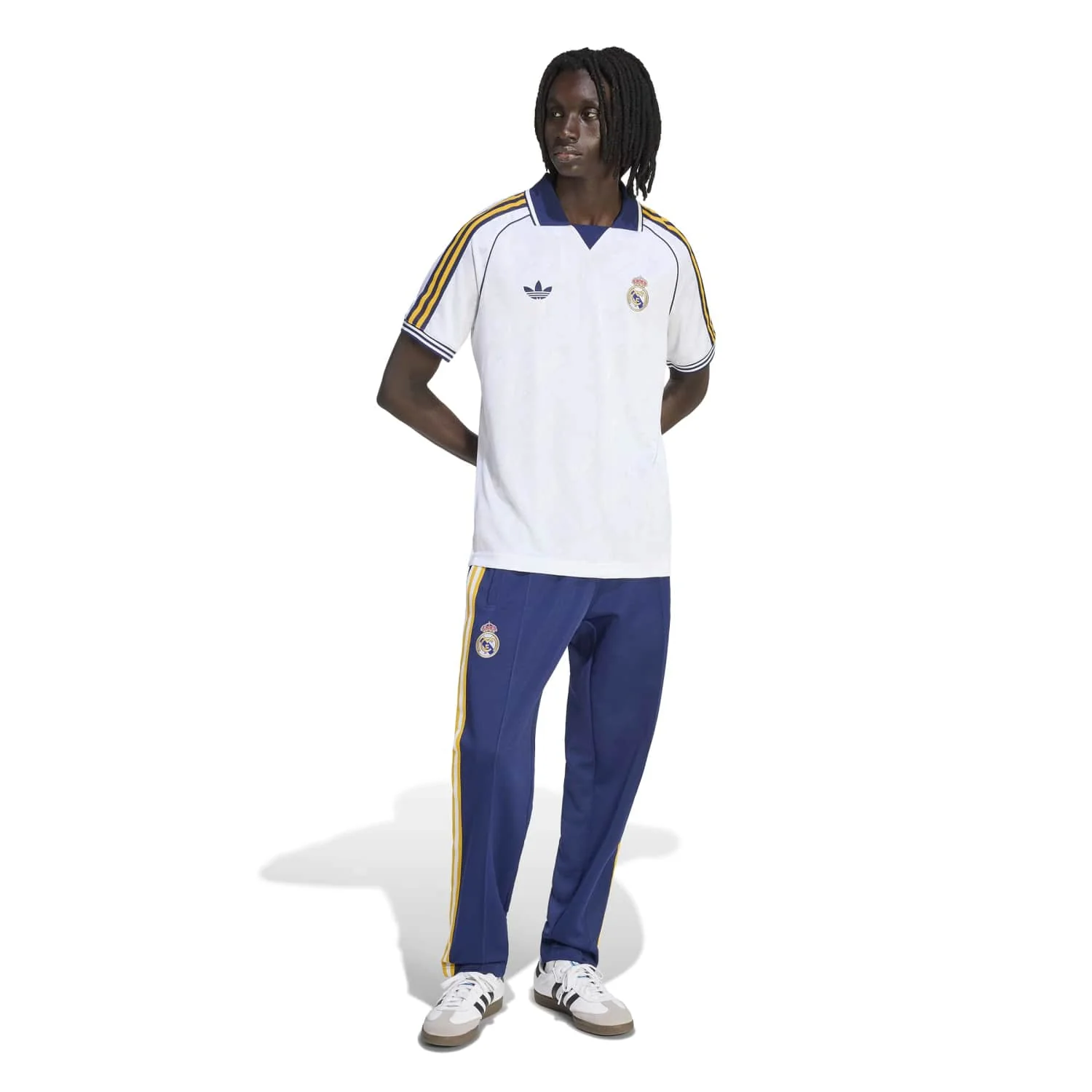 Camiseta Cuello Hombre adidas Originals 25/26 Blanca - Image 6