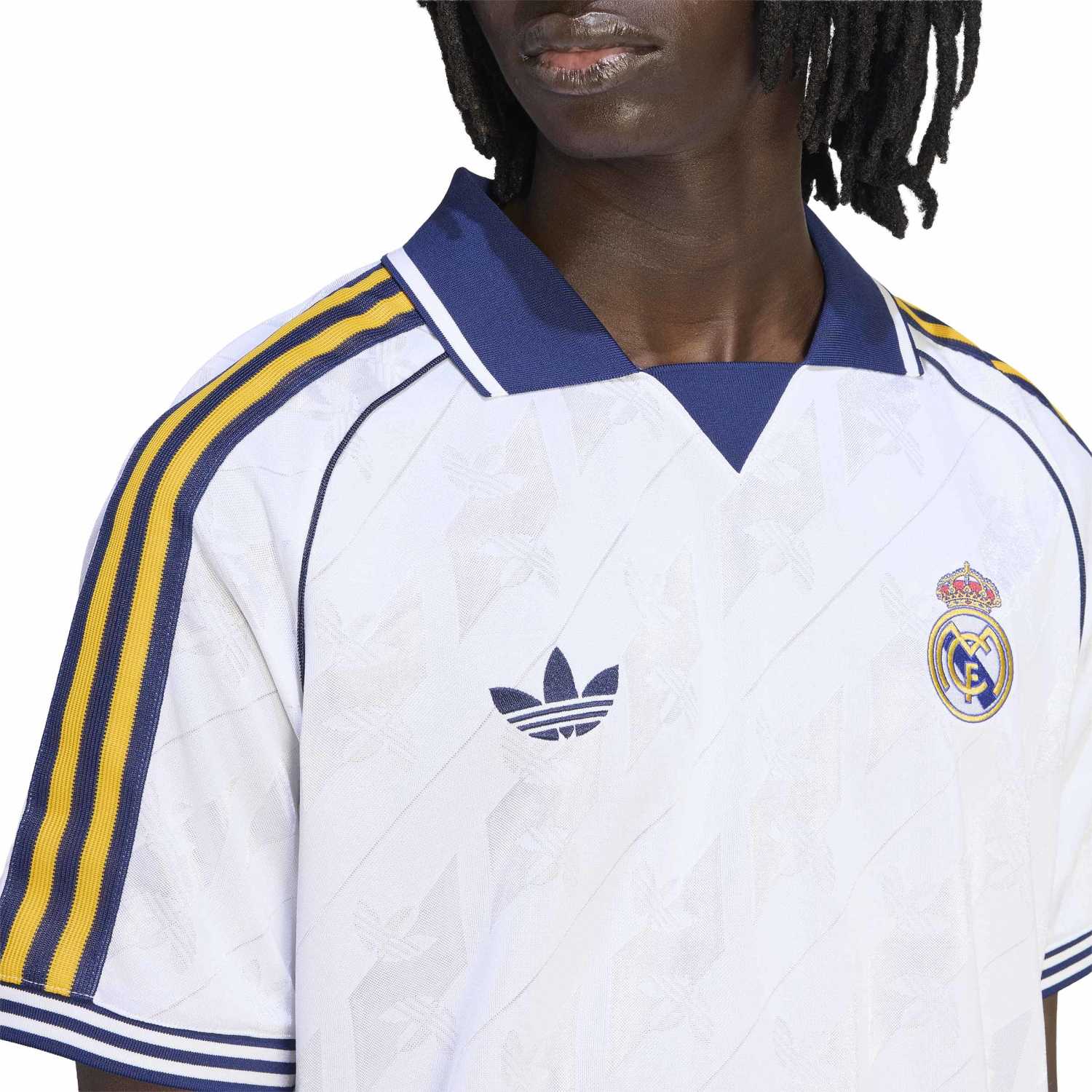 Camiseta Cuello Hombre adidas Originals 25/26 Blanca - Image 7